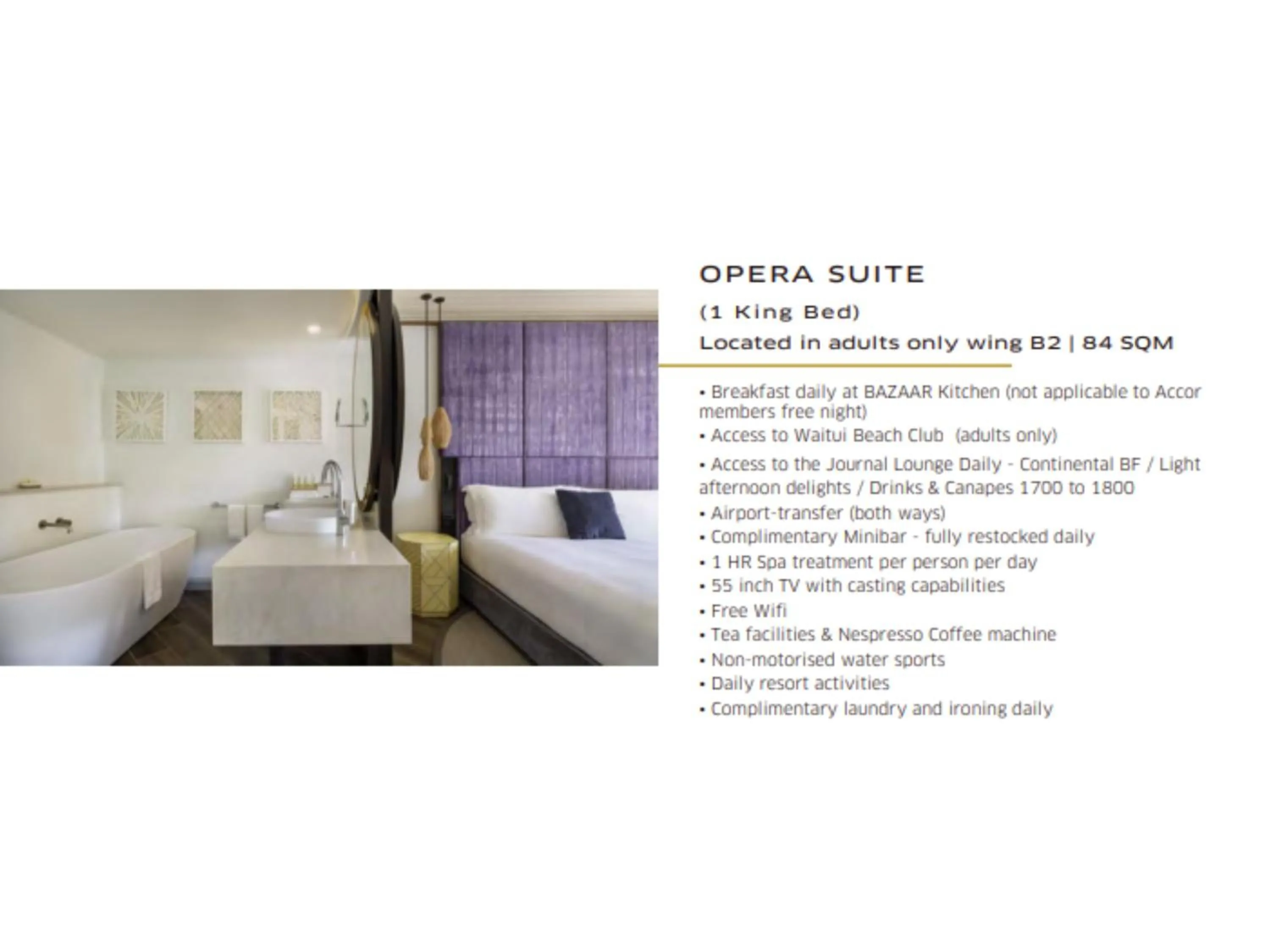 Area and facilities, Bed in Sofitel Fiji Resort & Spa