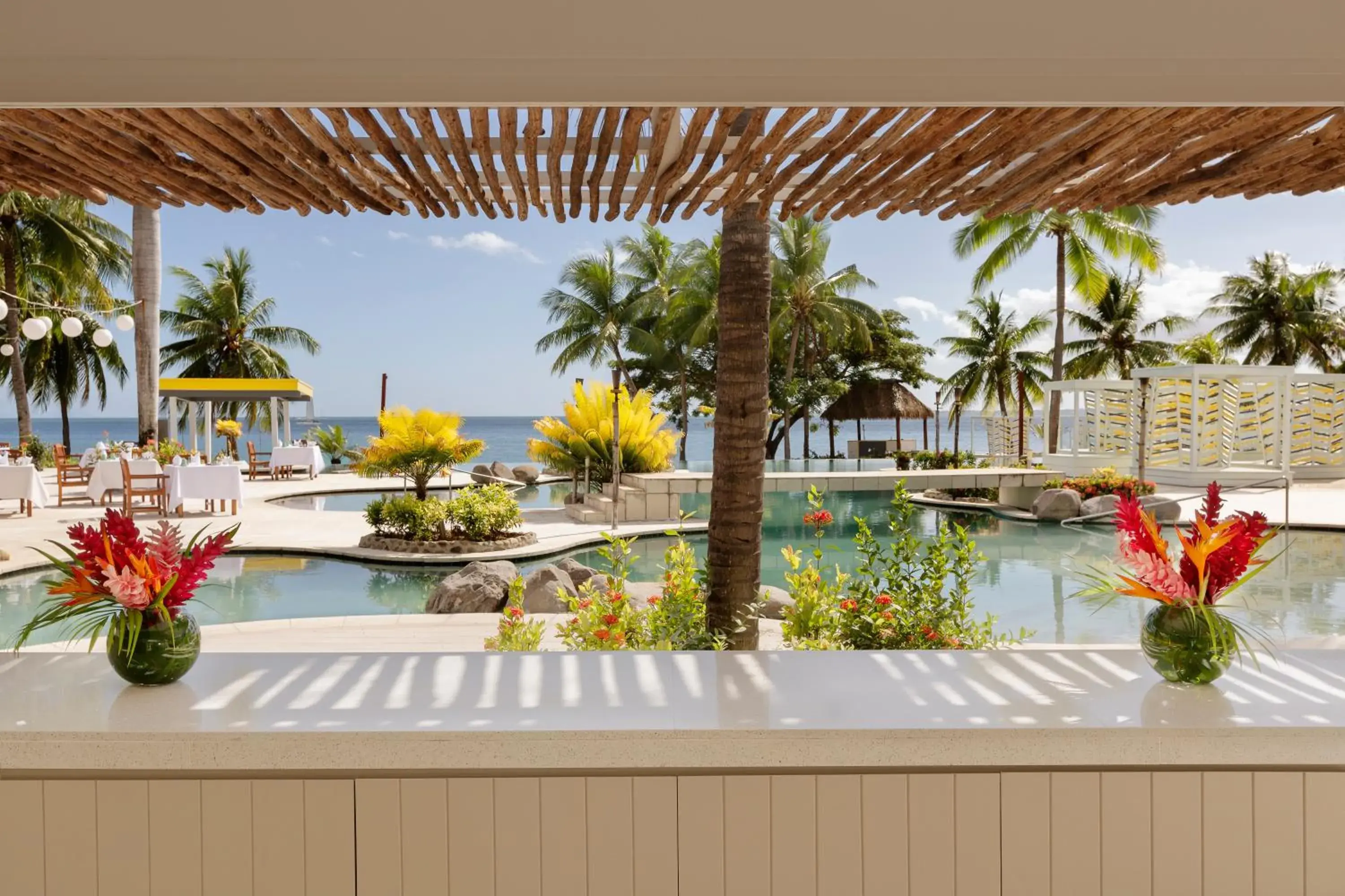 Facade/entrance in Sofitel Fiji Resort & Spa Facade/entrance in Sofitel Fiji Resort & Spa