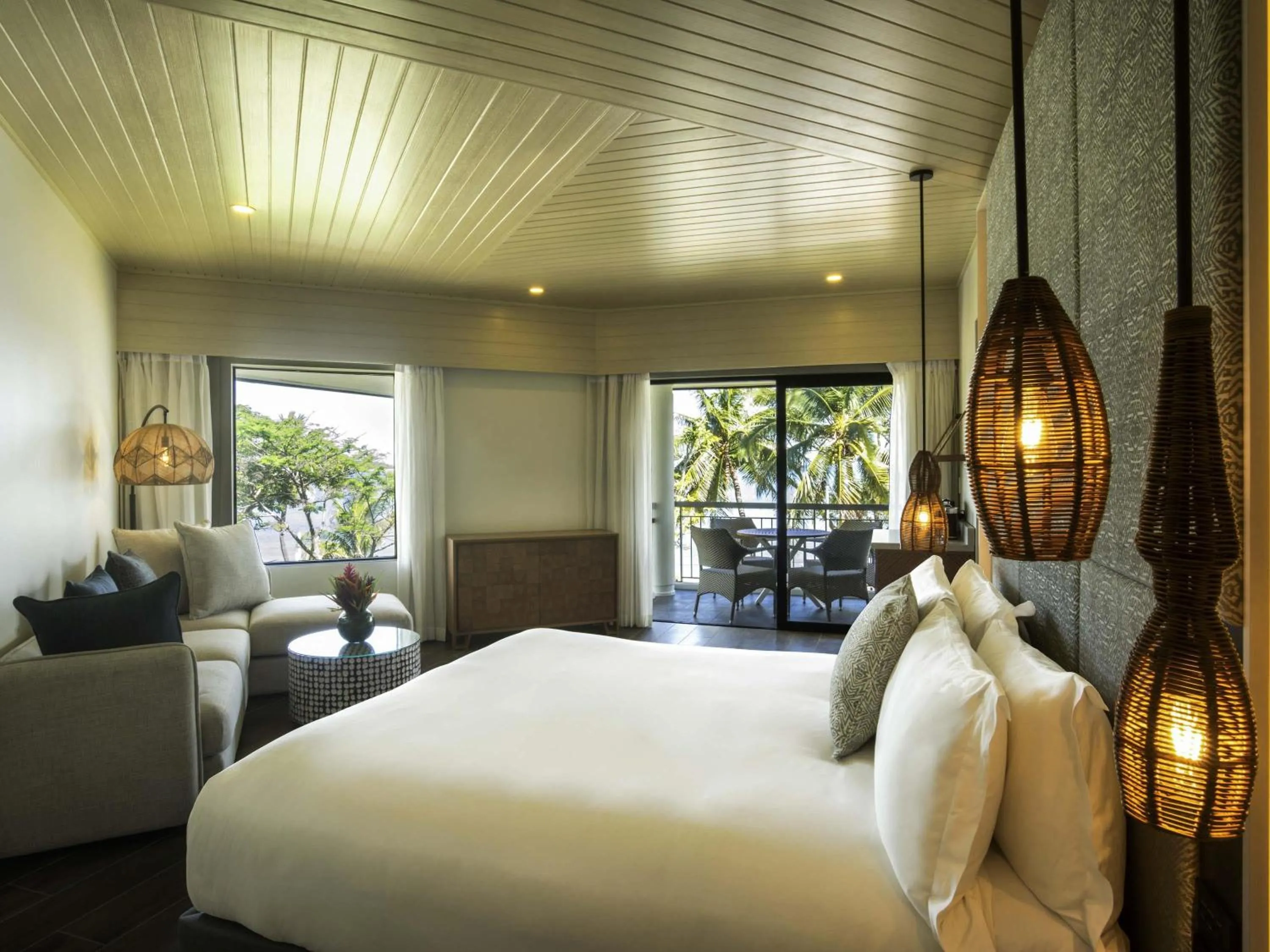 Bedroom, Bed in Sofitel Fiji Resort & Spa