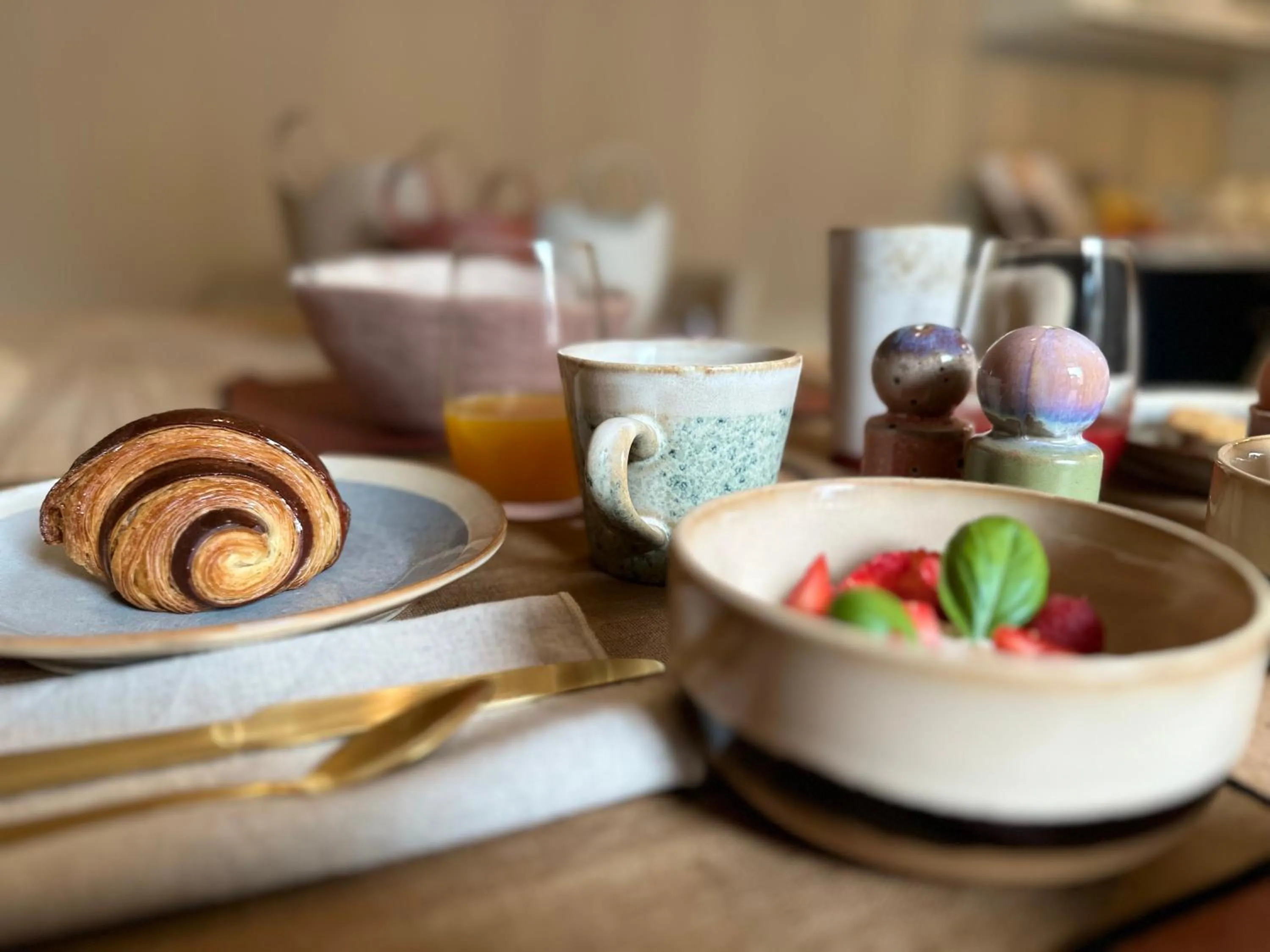 Food and drinks in LA DEMEURE