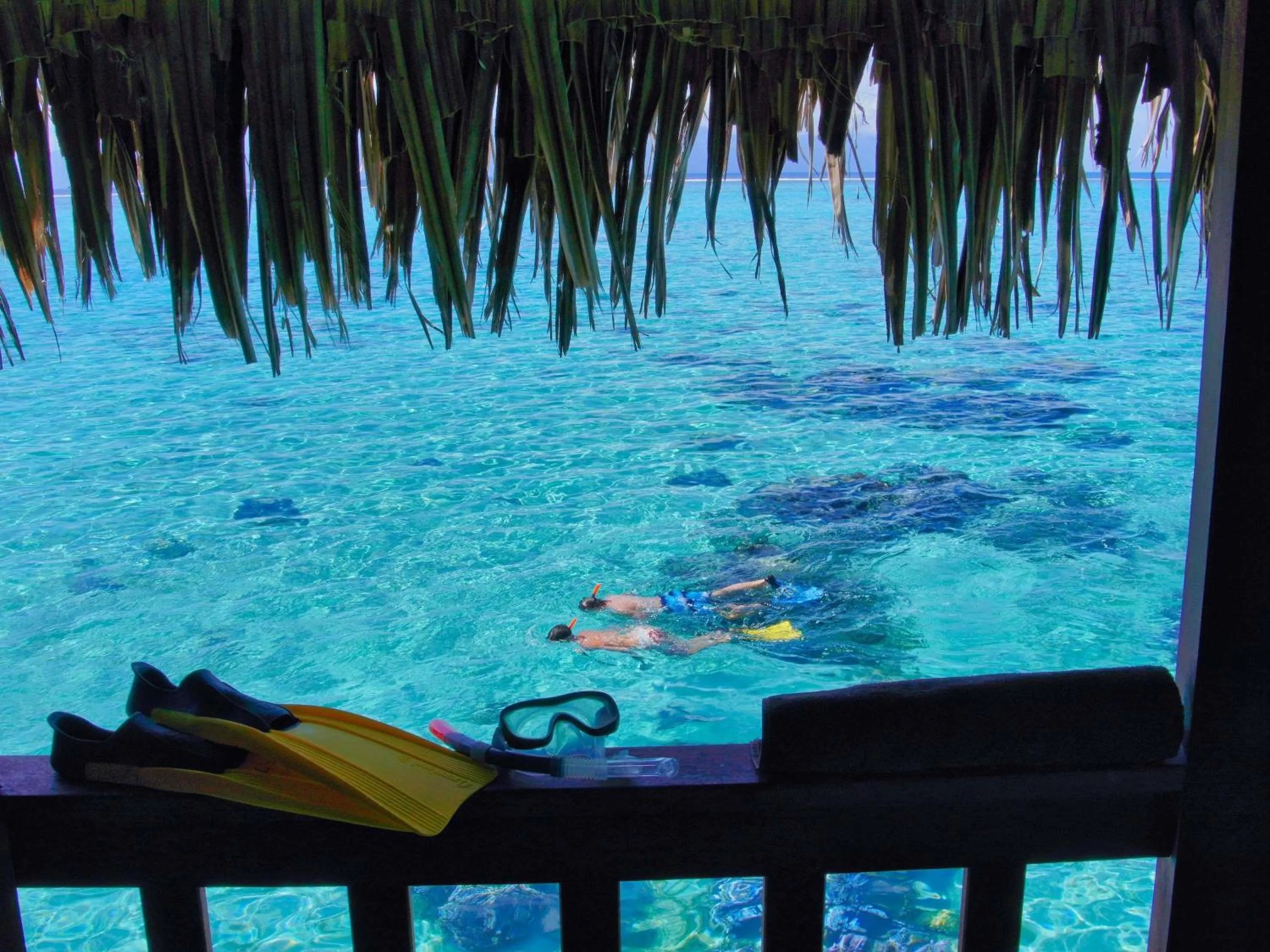 Bedroom in Sofitel Kia Ora Moorea Beach Resort