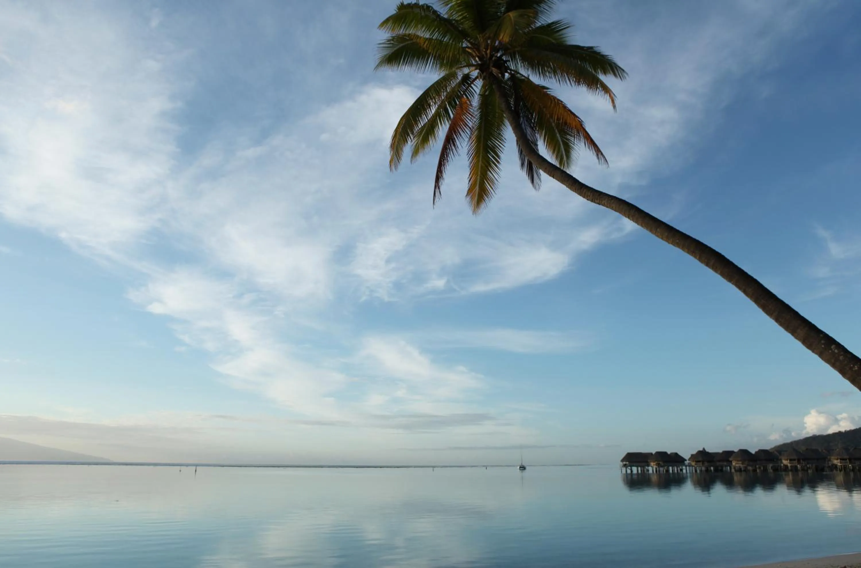 Sea view in Sofitel Kia Ora Moorea Beach Resort