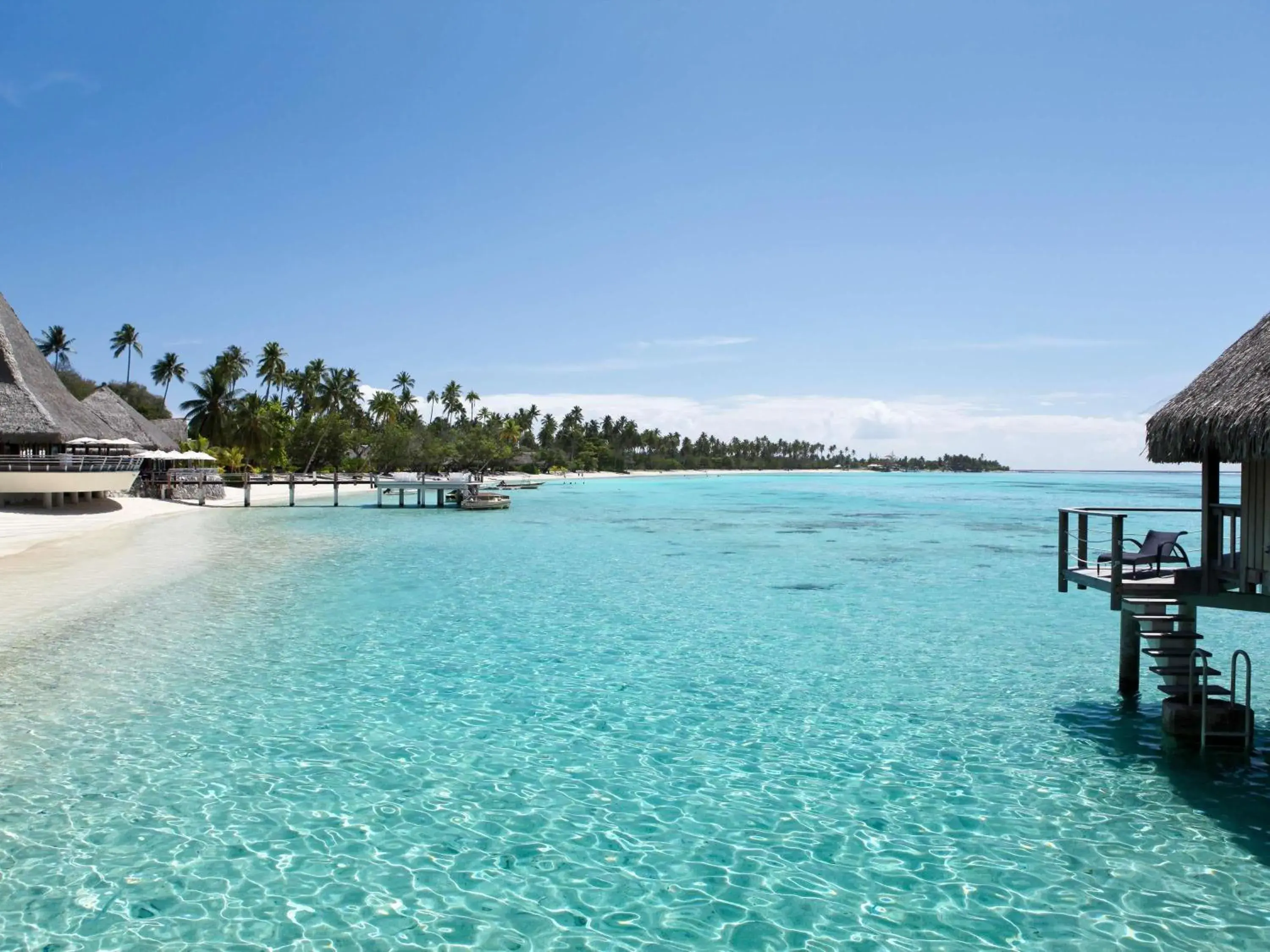 Bedroom in Sofitel Kia Ora Moorea Beach Resort Bedroom in Sofitel Kia Ora Moorea Beach Resort