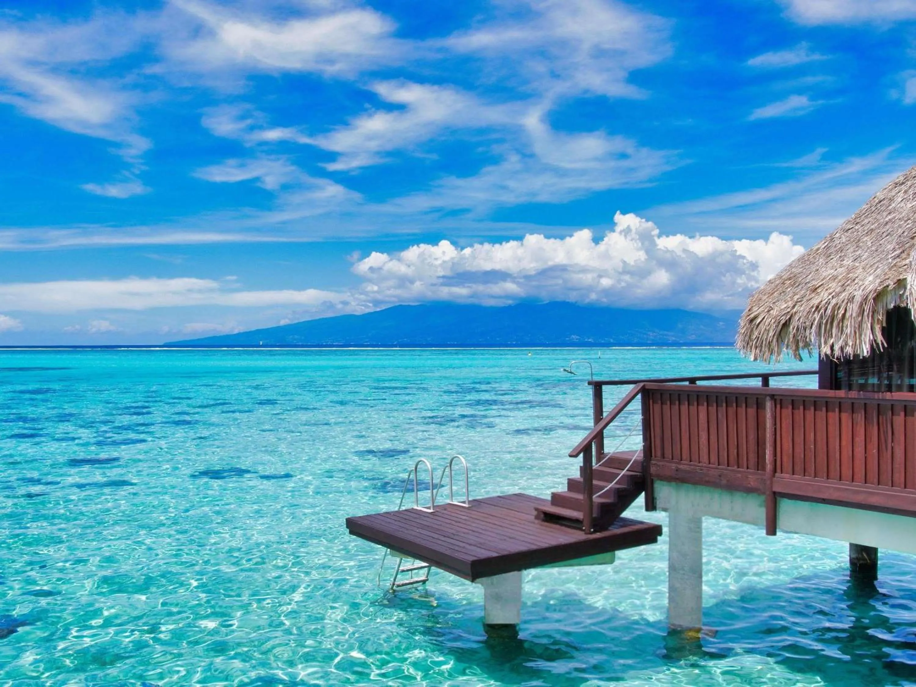 Bedroom in Sofitel Kia Ora Moorea Beach Resort
