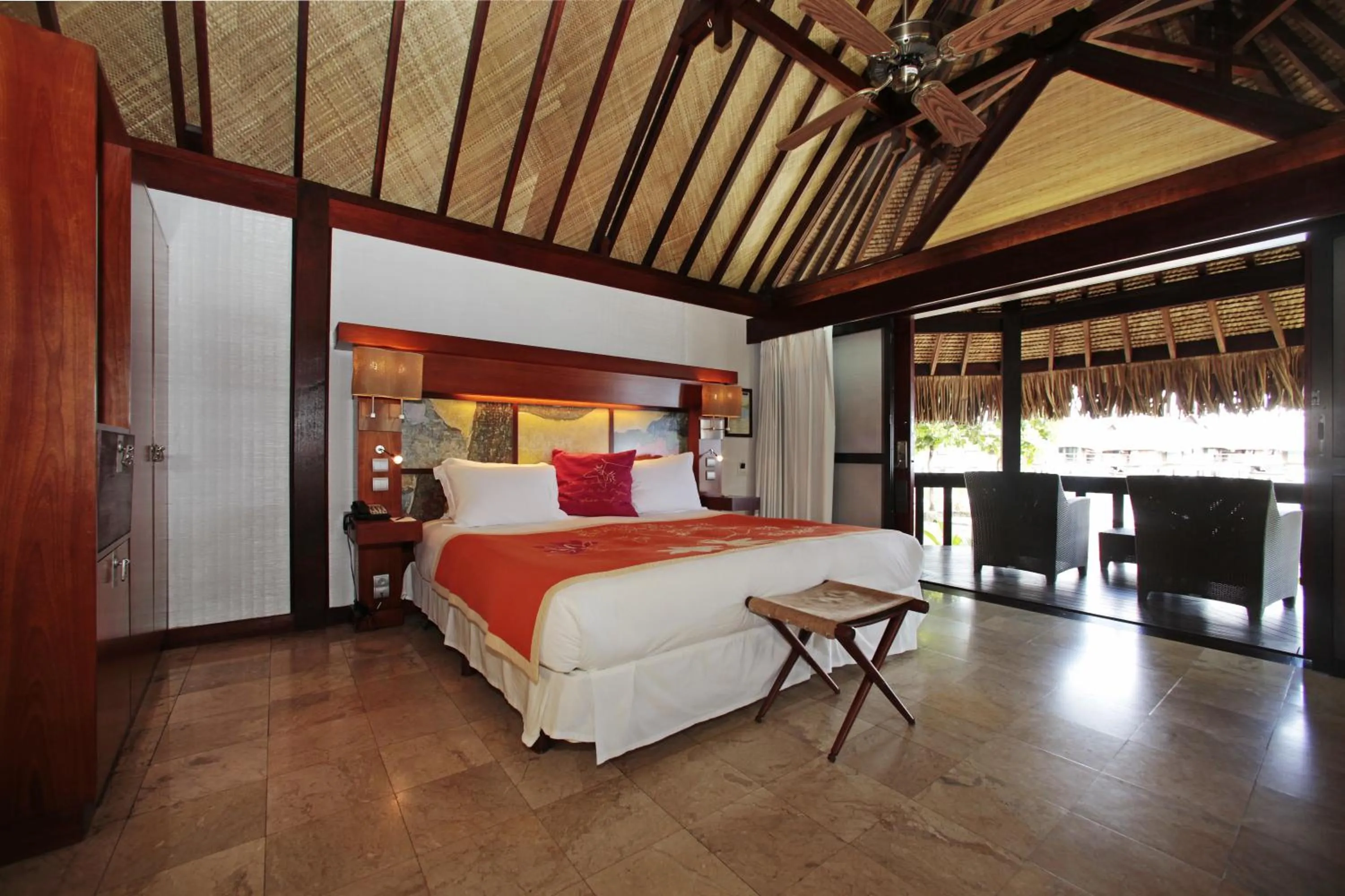 Photo of the whole room, Bed in Sofitel Kia Ora Moorea Beach Resort