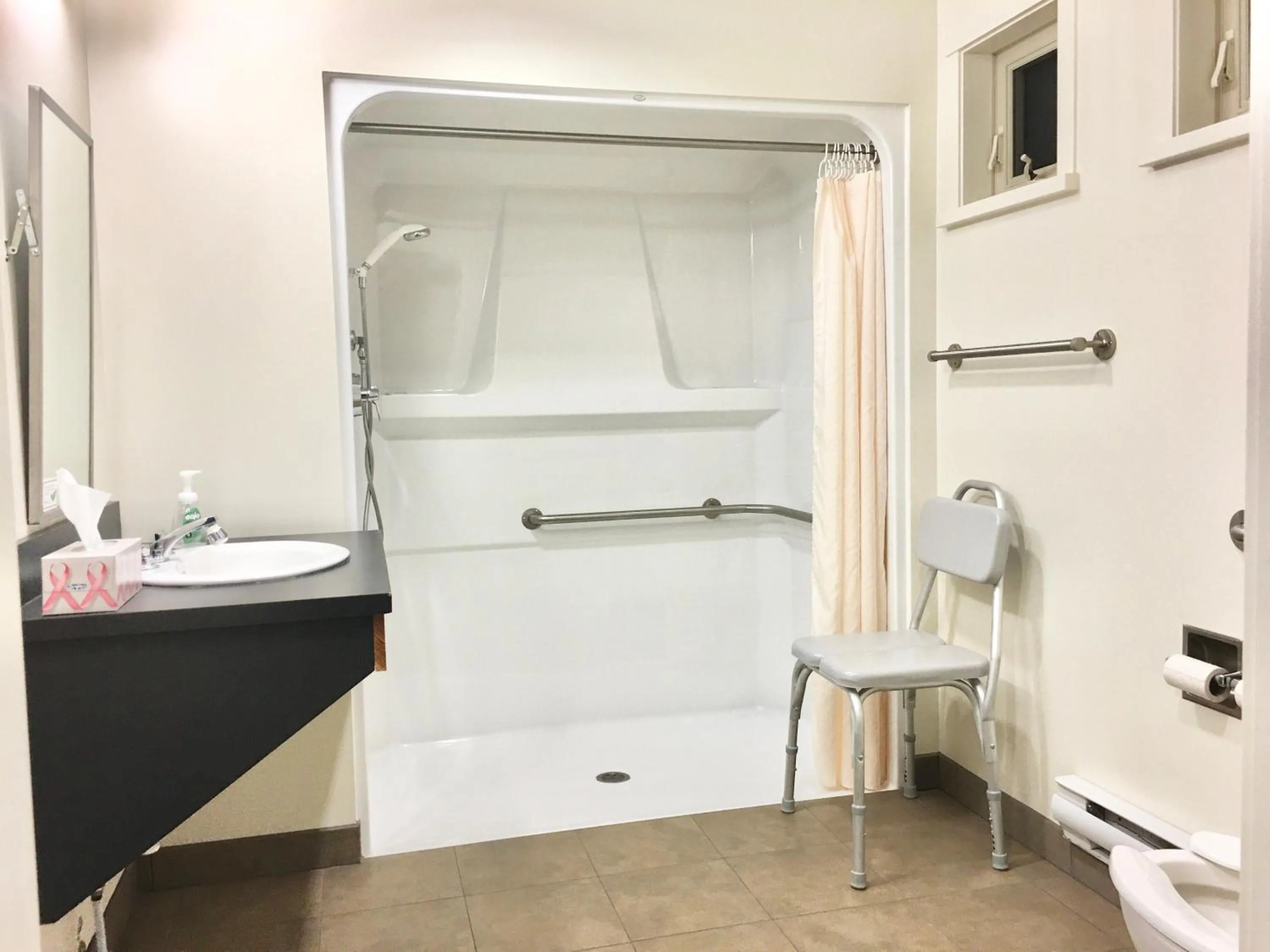 Shower in Naramata Centre