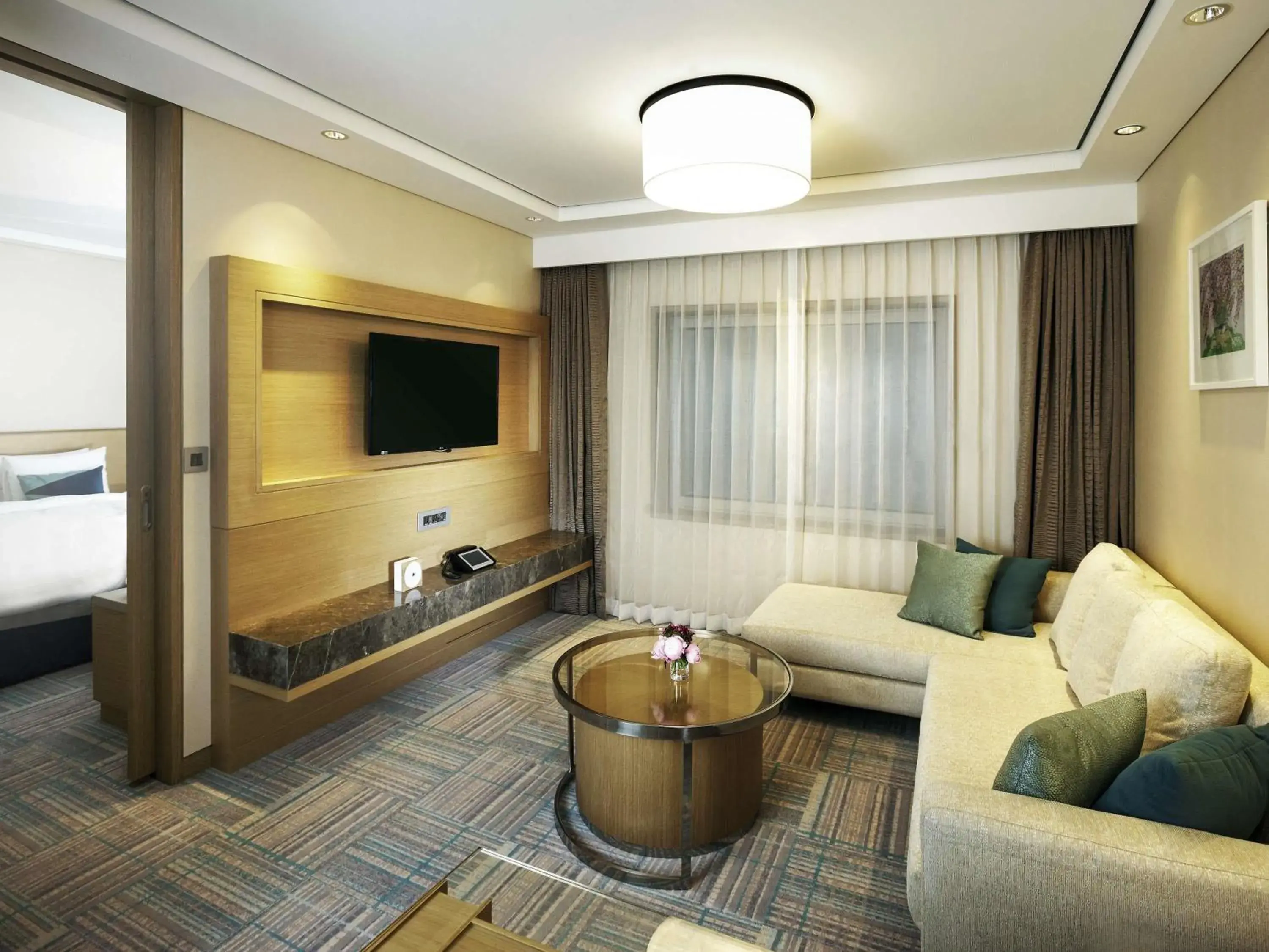 Bedroom in Novotel Ambassador Seoul Gangnam Bedroom in Novotel Ambassador Seoul Gangnam