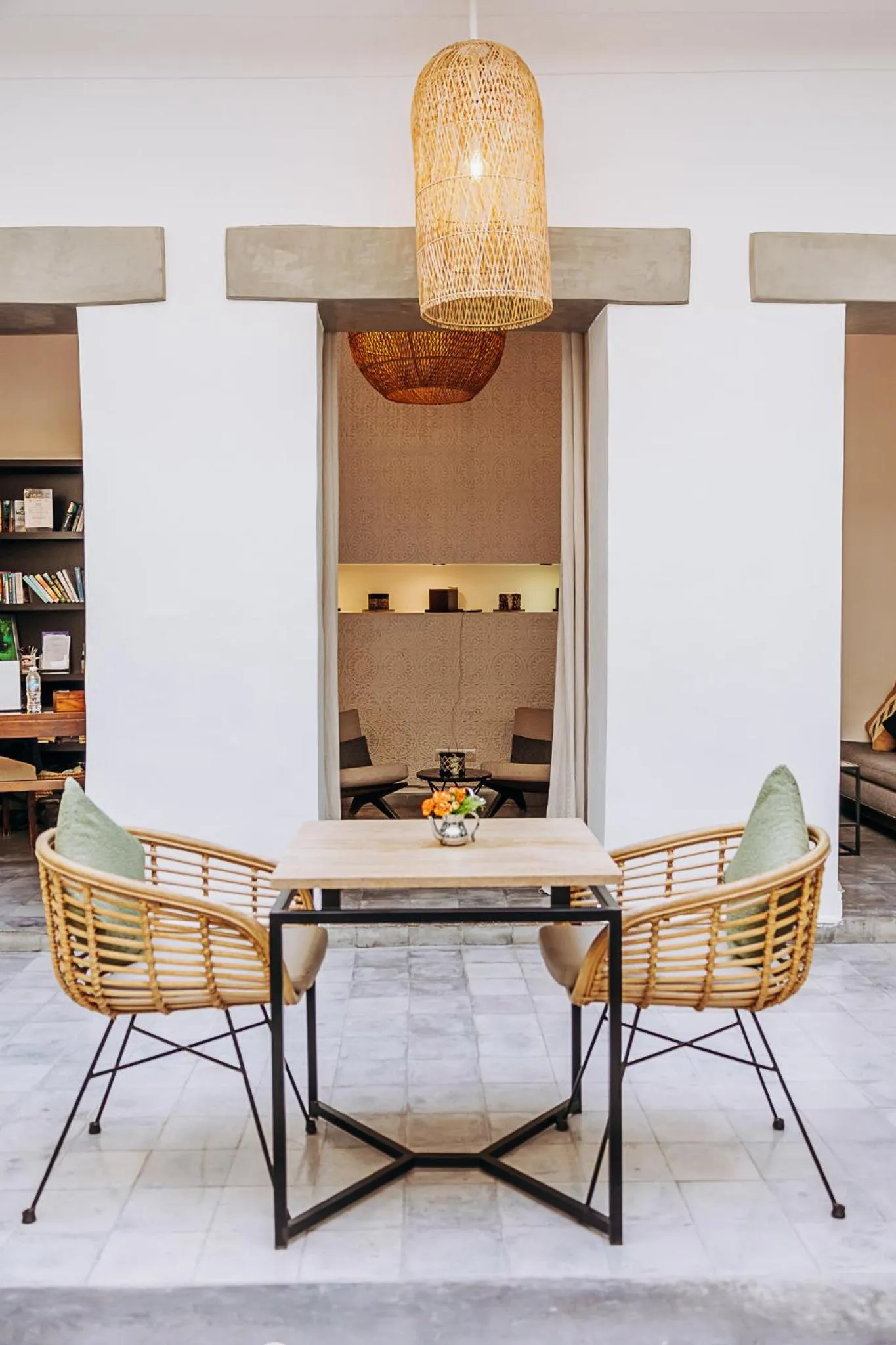 Patio in Riad Villa Wengé & Spa