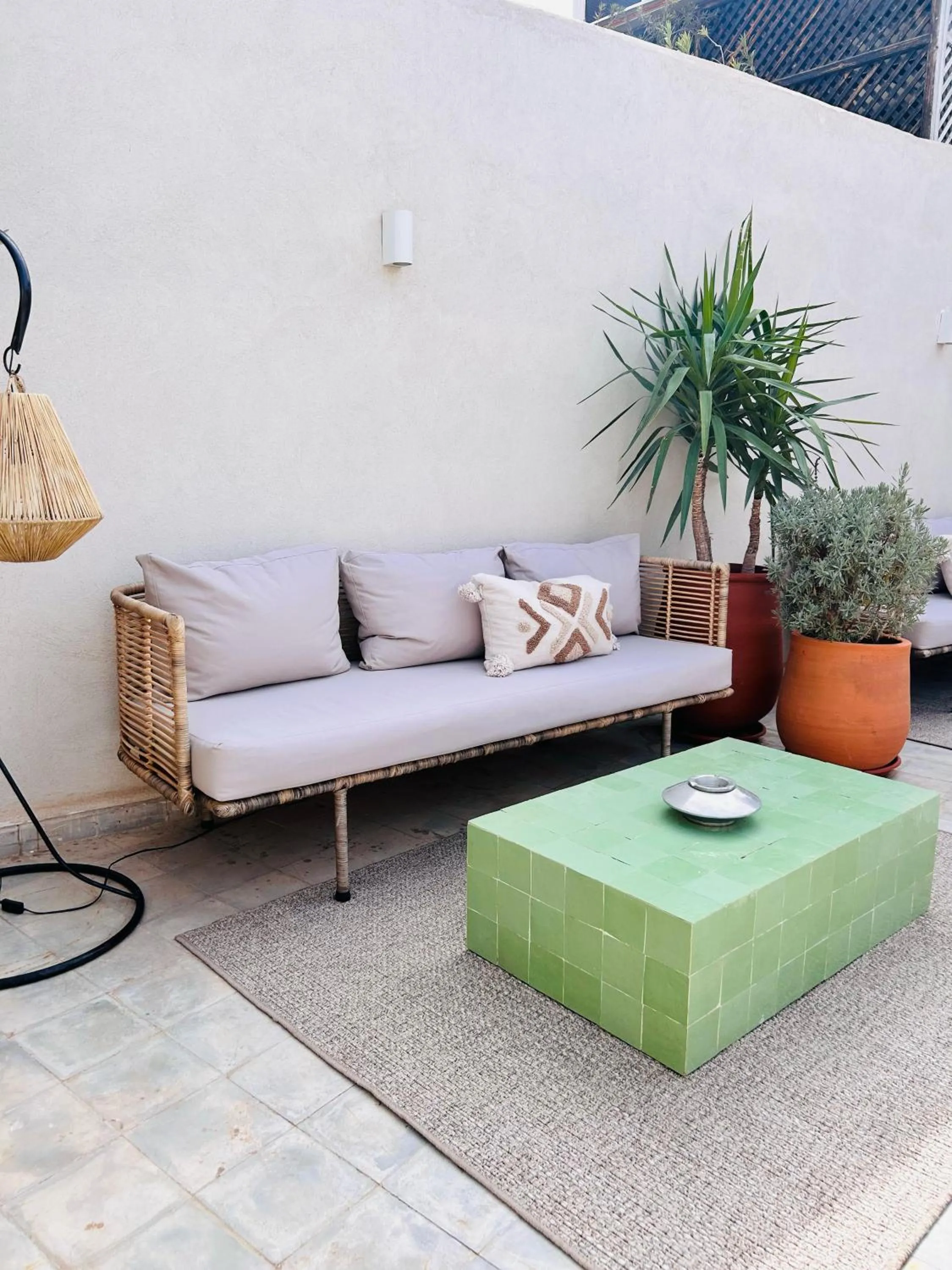 Balcony/Terrace in Riad Villa Wengé & Spa