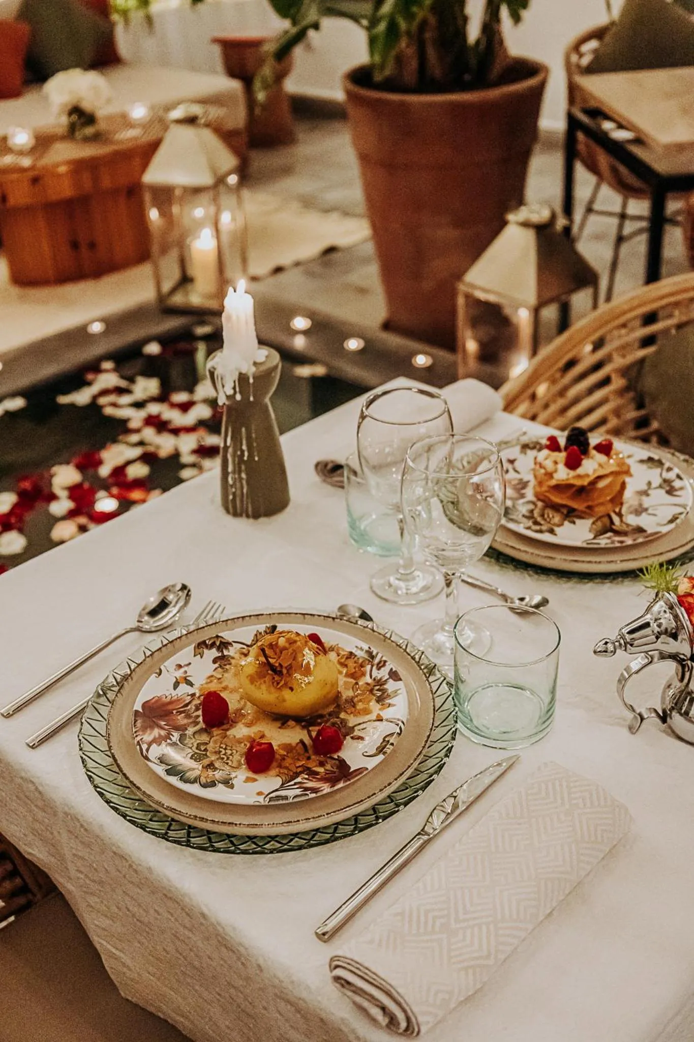 Restaurant/places to eat in Riad Villa Wengé & Spa