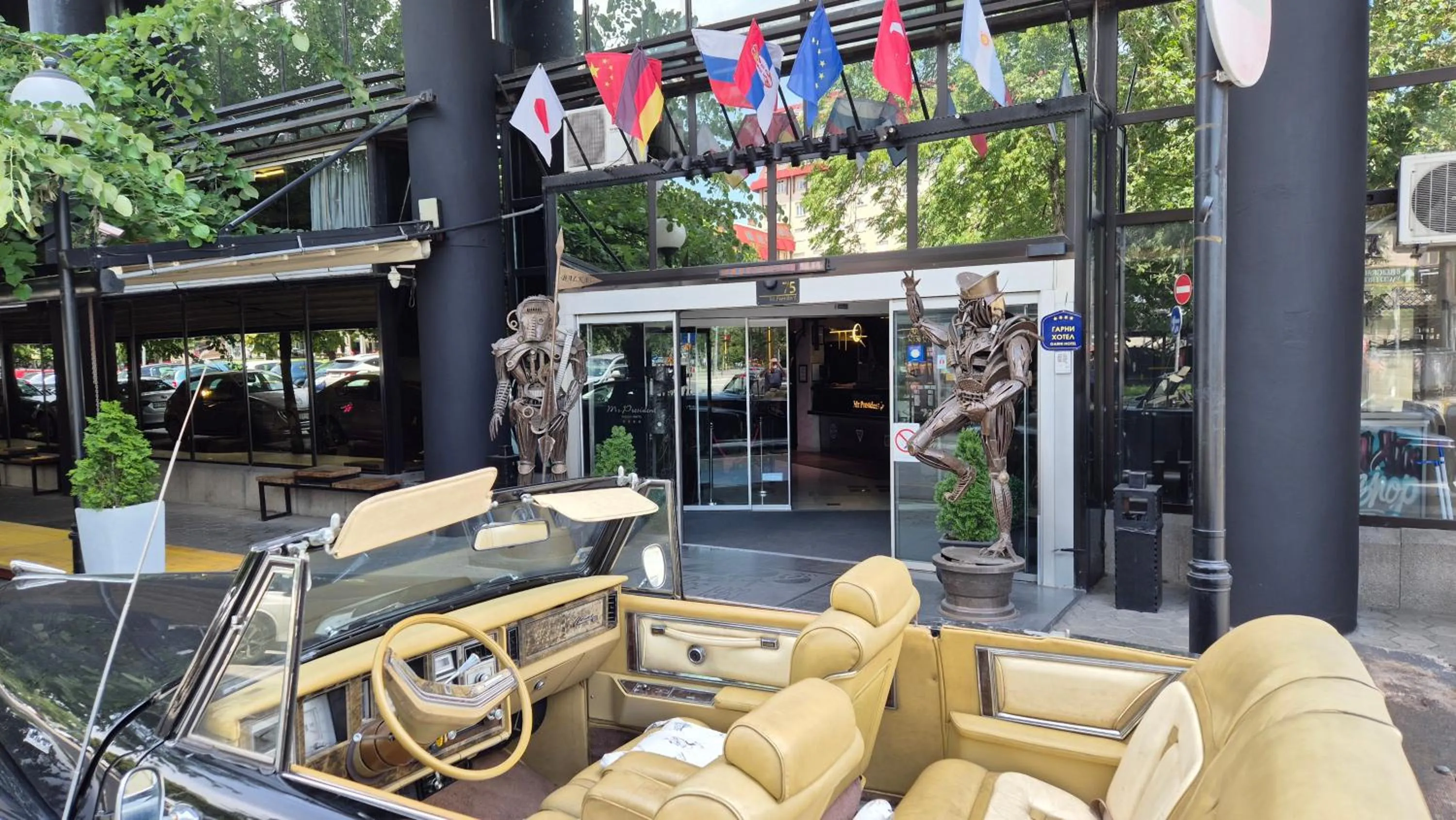 Property building in Design Hotel Mr President