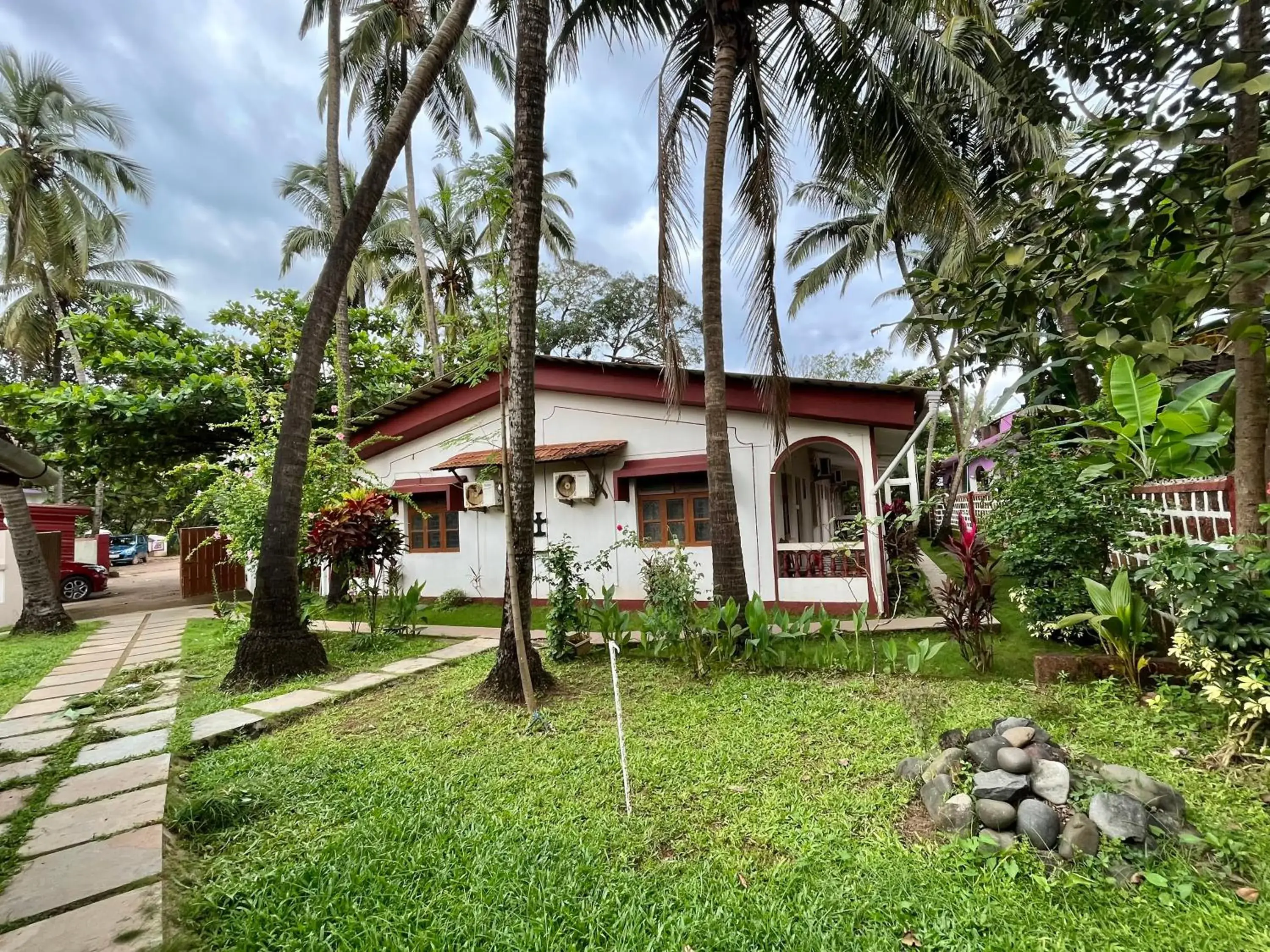 Garden view in Red Sea Beach Resort Garden view in Red Sea Beach Resort