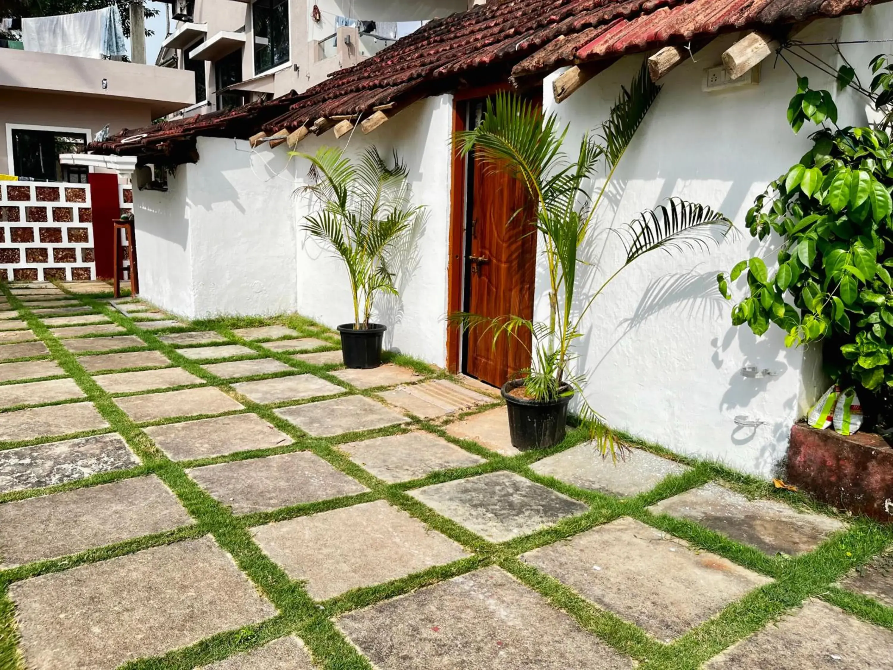 Garden view in Red Sea Beach Resort Garden view in Red Sea Beach Resort