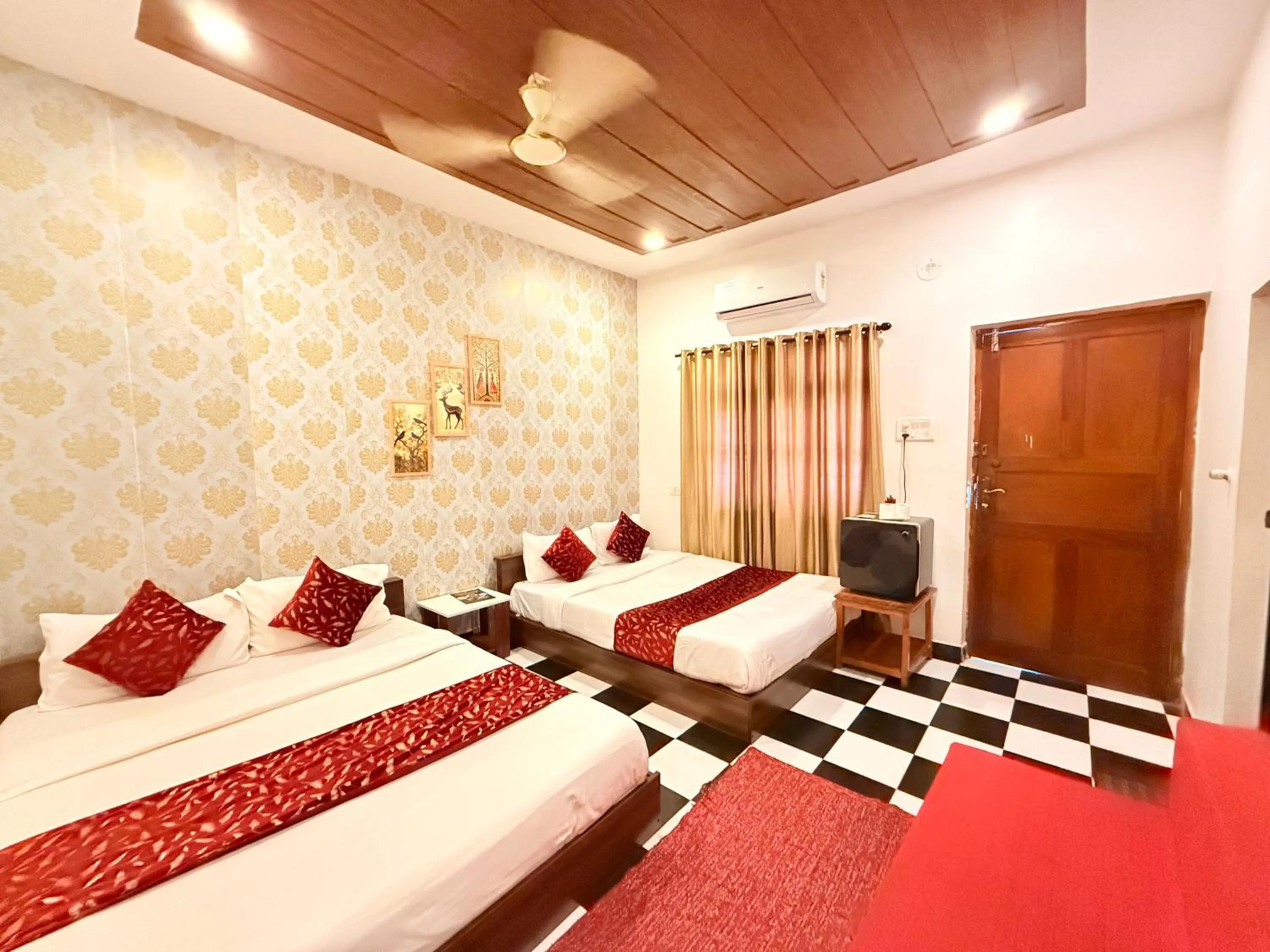 Bed in Red Sea Beach Resort