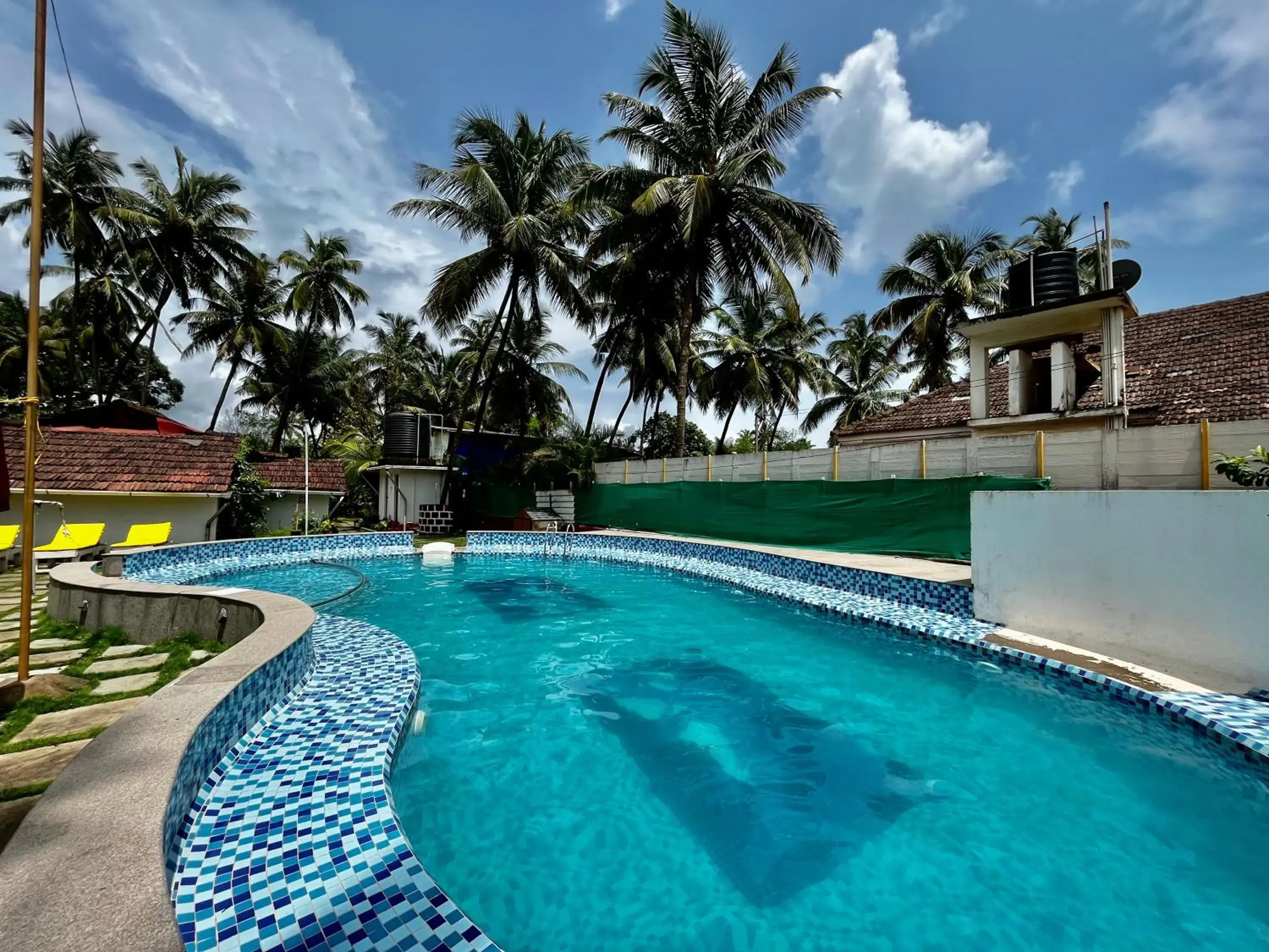 Pool view in Red Sea Beach Resort Pool view in Red Sea Beach Resort