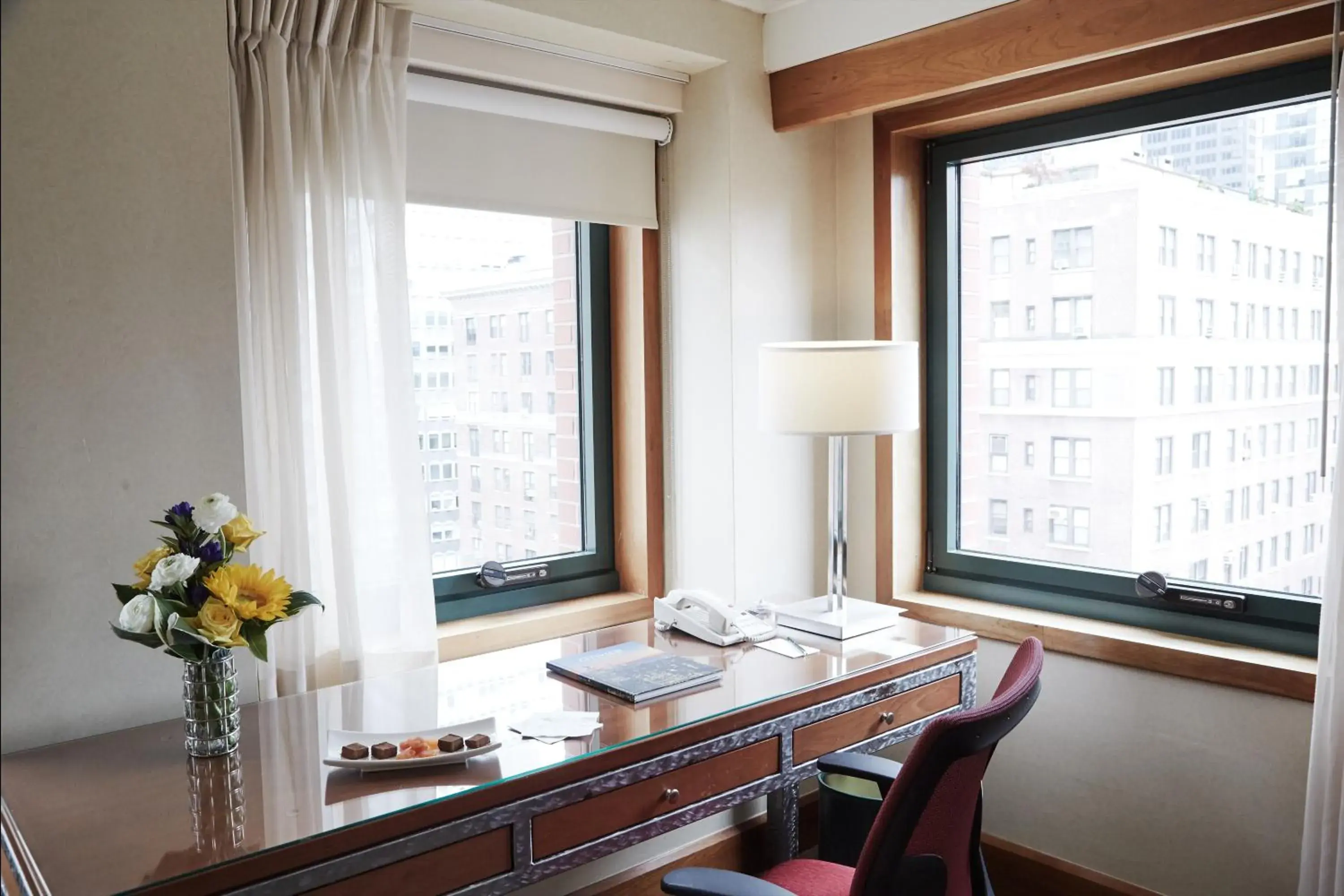 City view in The Prince Kitano New York City view in The Prince Kitano New York