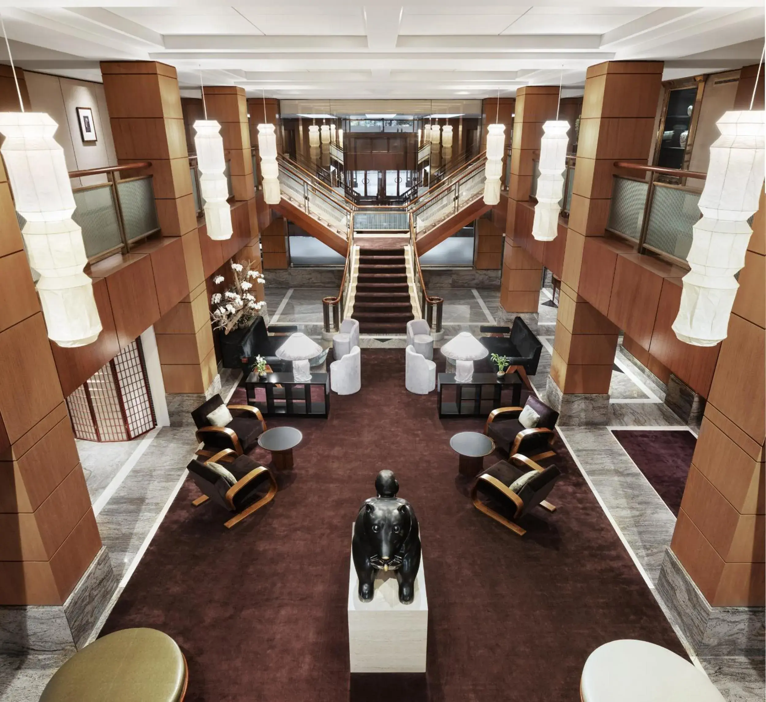 Lobby or reception in The Prince Kitano New York Lobby or reception in The Prince Kitano New York