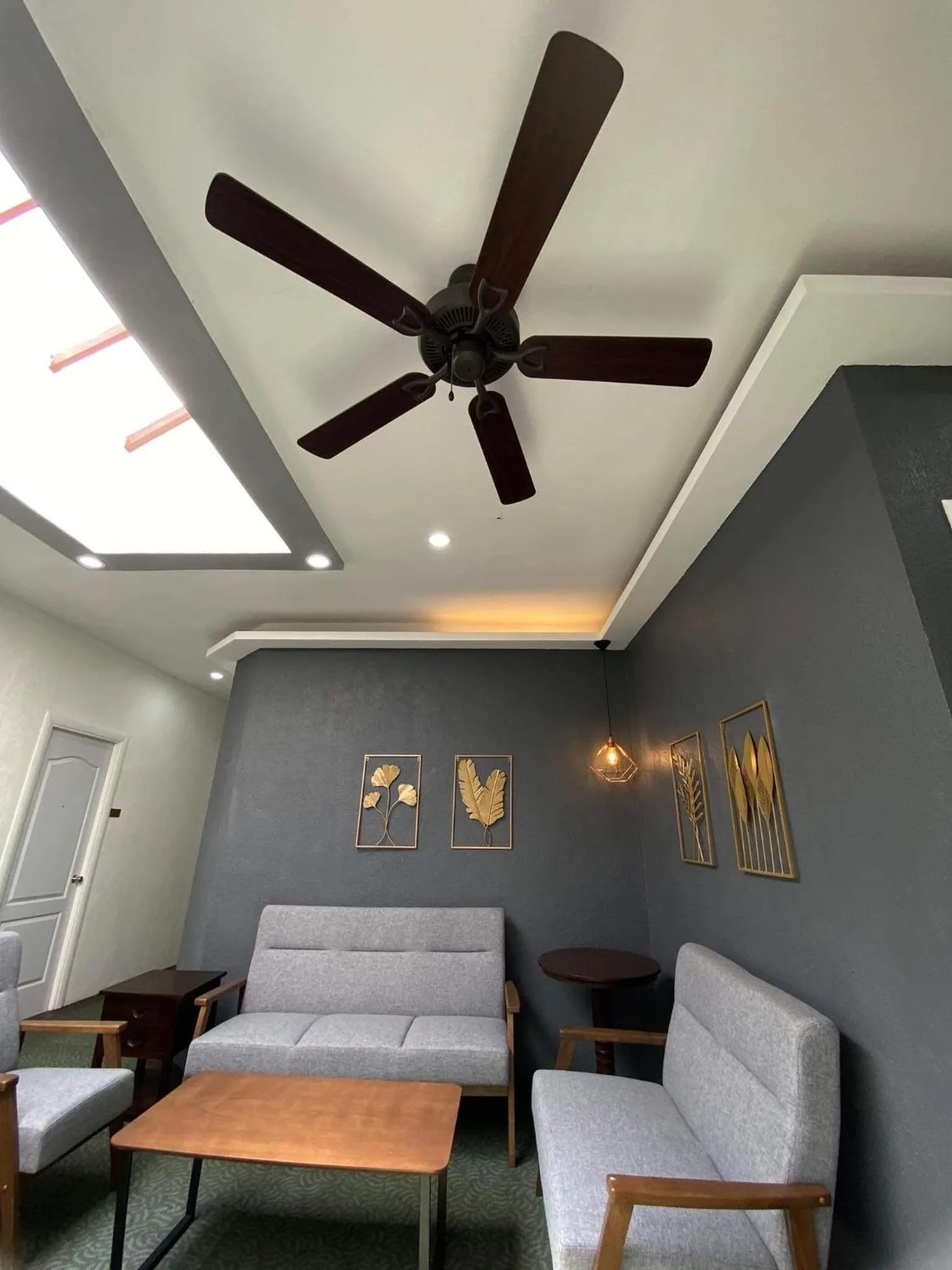 Seating area in Dumaguete Seafront Hotel