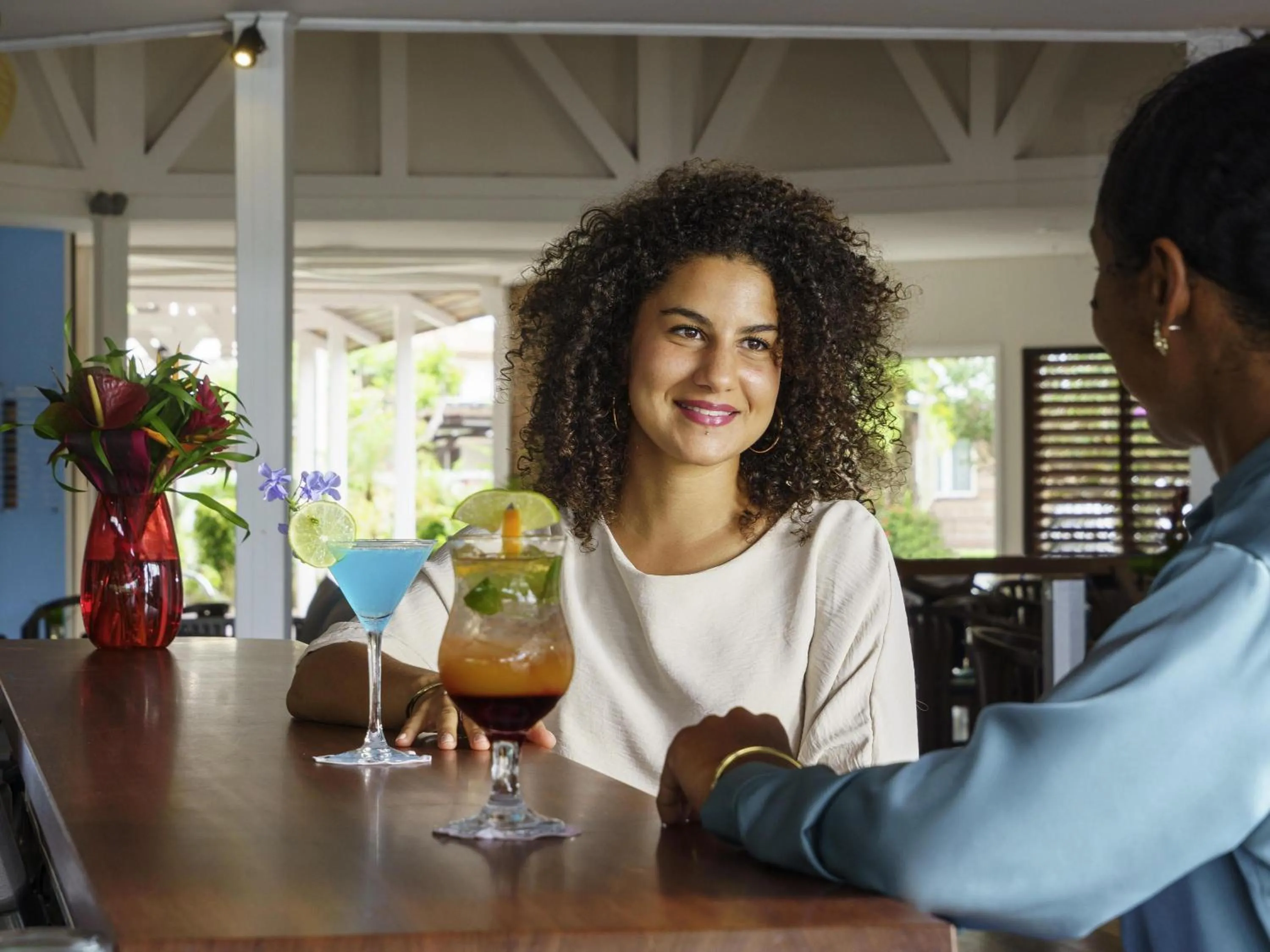 Lounge or bar in Hotel Mercure Kourou Ariatel