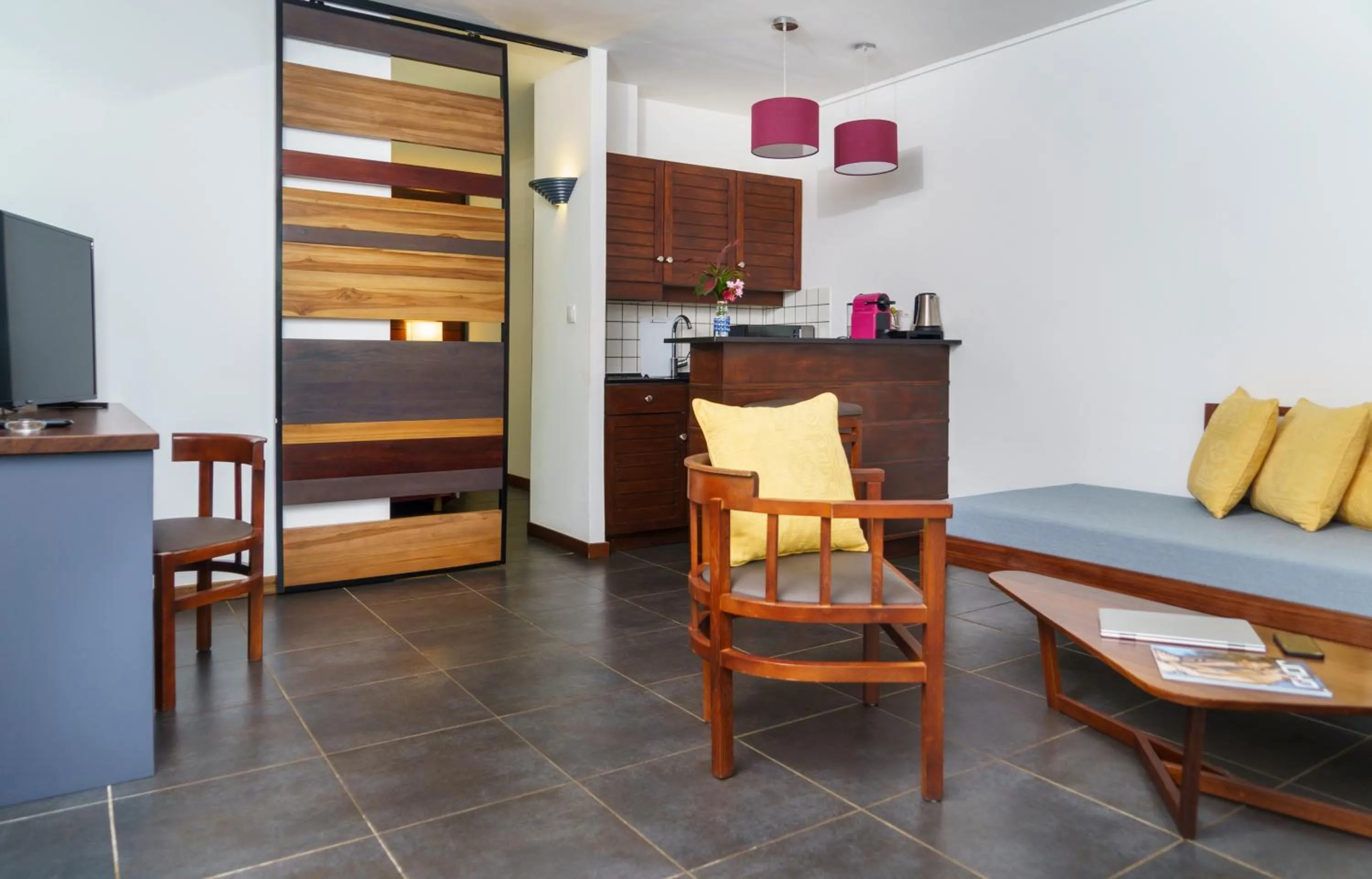 Kitchen or kitchenette in Hotel Mercure Kourou Ariatel