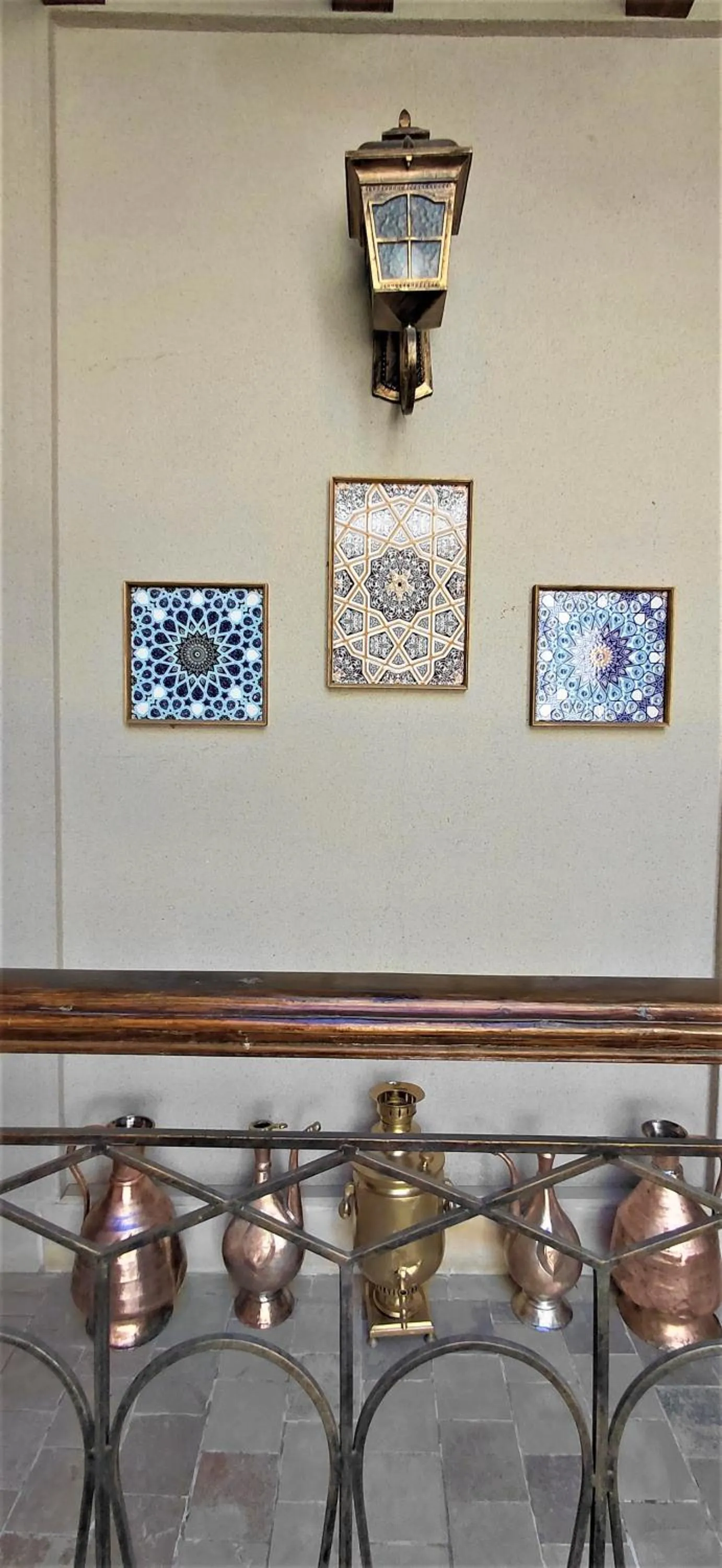 Decorative detail in Hotel Ansi Boutique W&S terrace