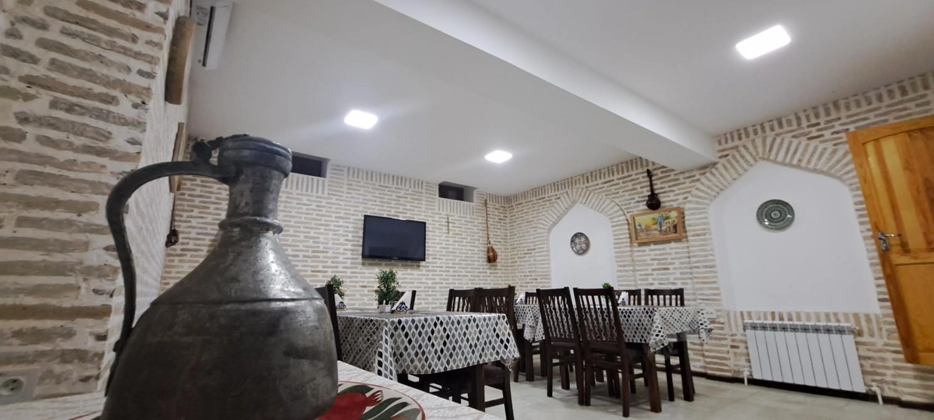 Communal kitchen in Hotel Ansi Boutique W&S terrace