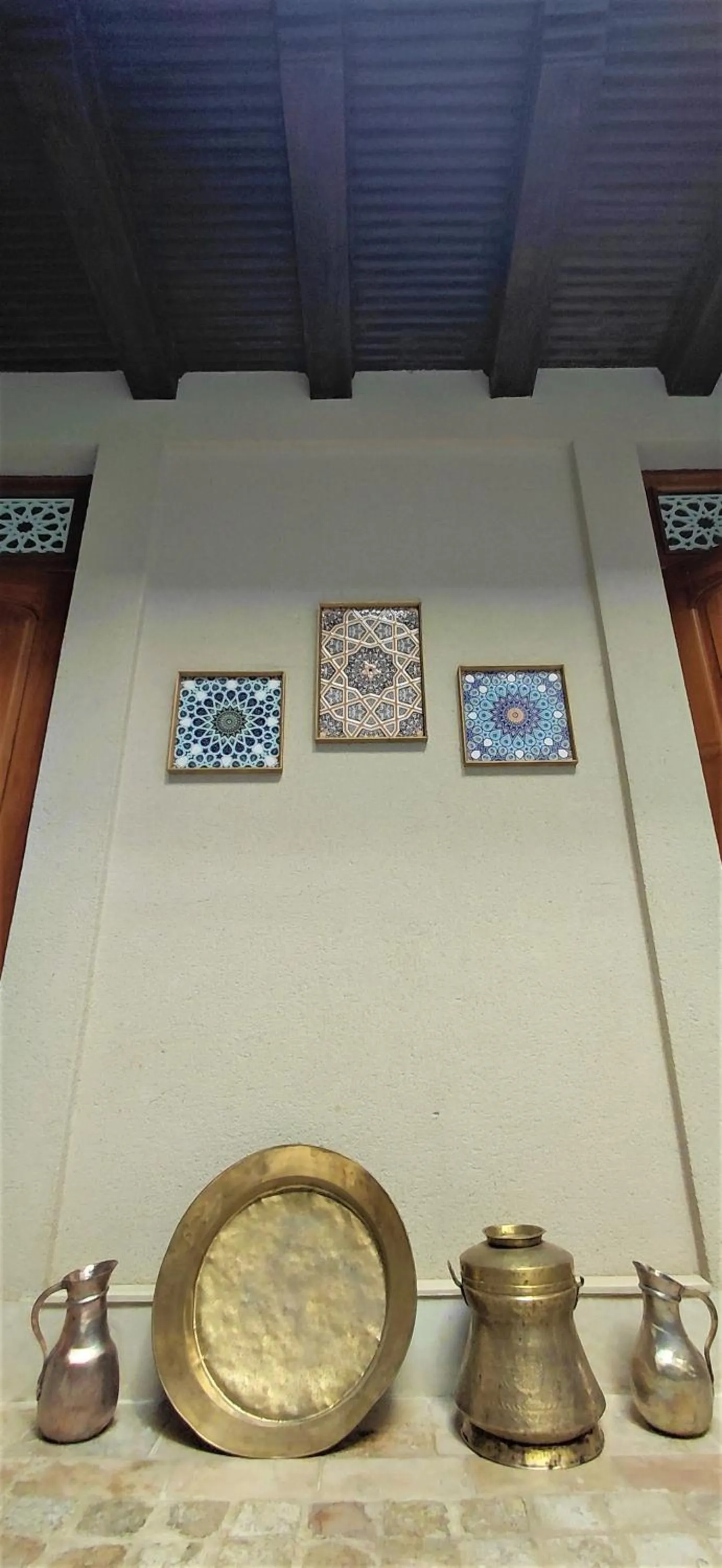 Decorative detail in Hotel Ansi Boutique W&S terrace