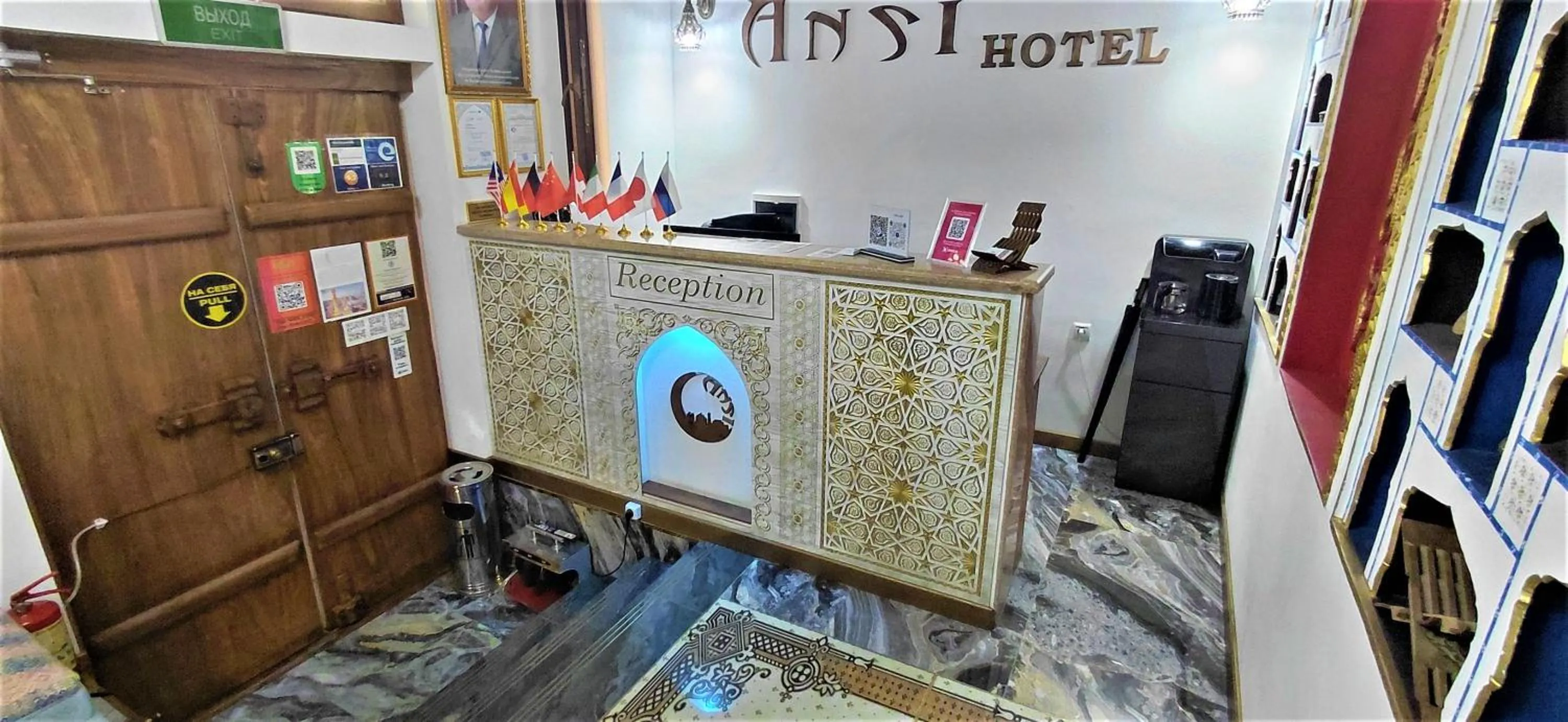 Lobby or reception in Hotel Ansi Boutique W&S terrace