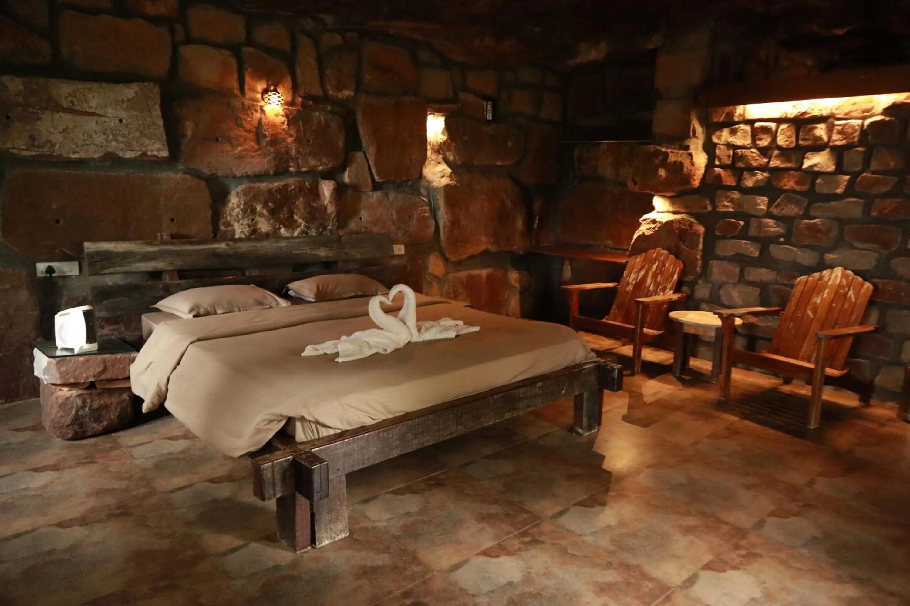 Bedroom in Shatavari Eco Resort