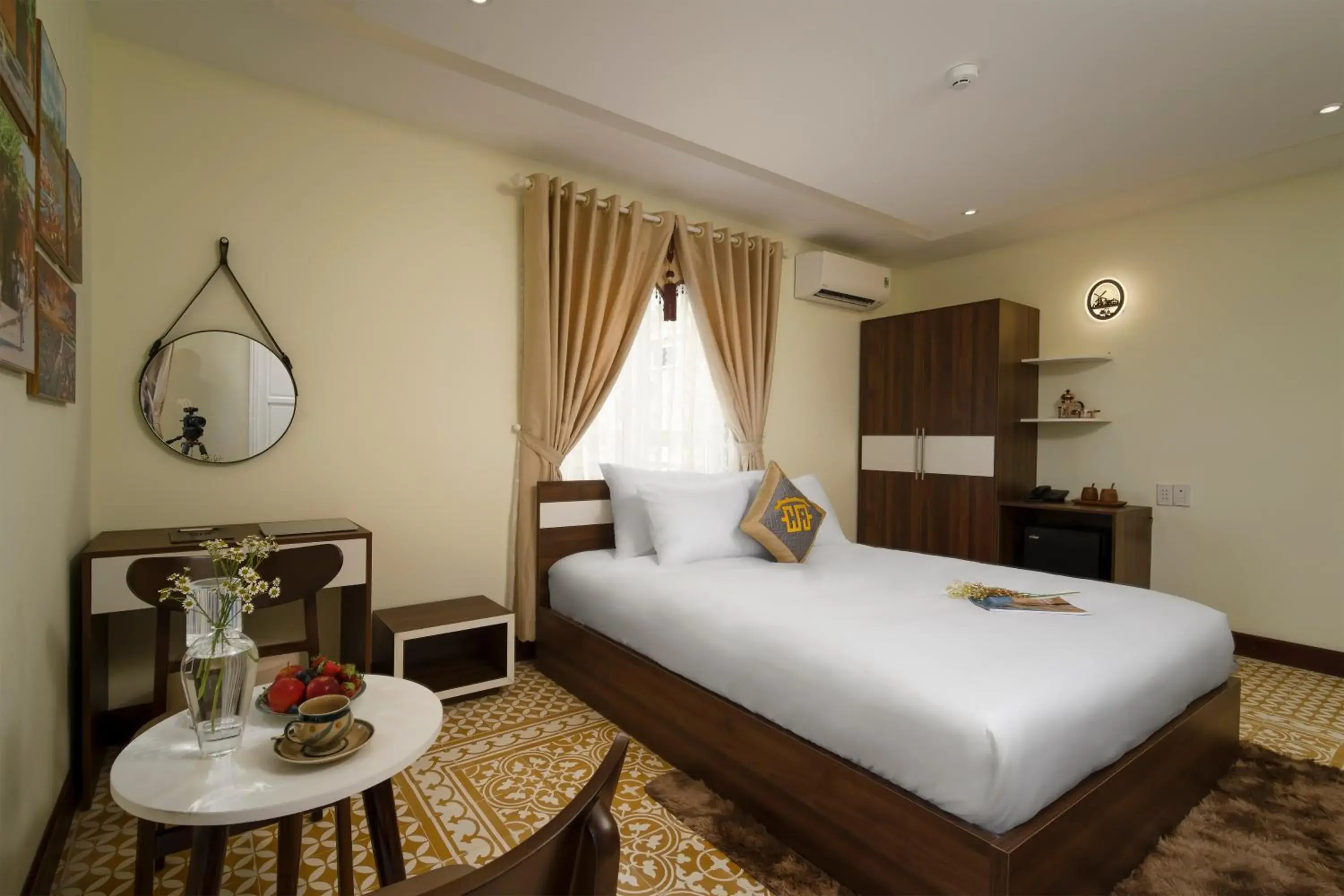 Bed in Hawal Boutique Villa Hoi An Bed in Hawal Boutique Villa Hoi An