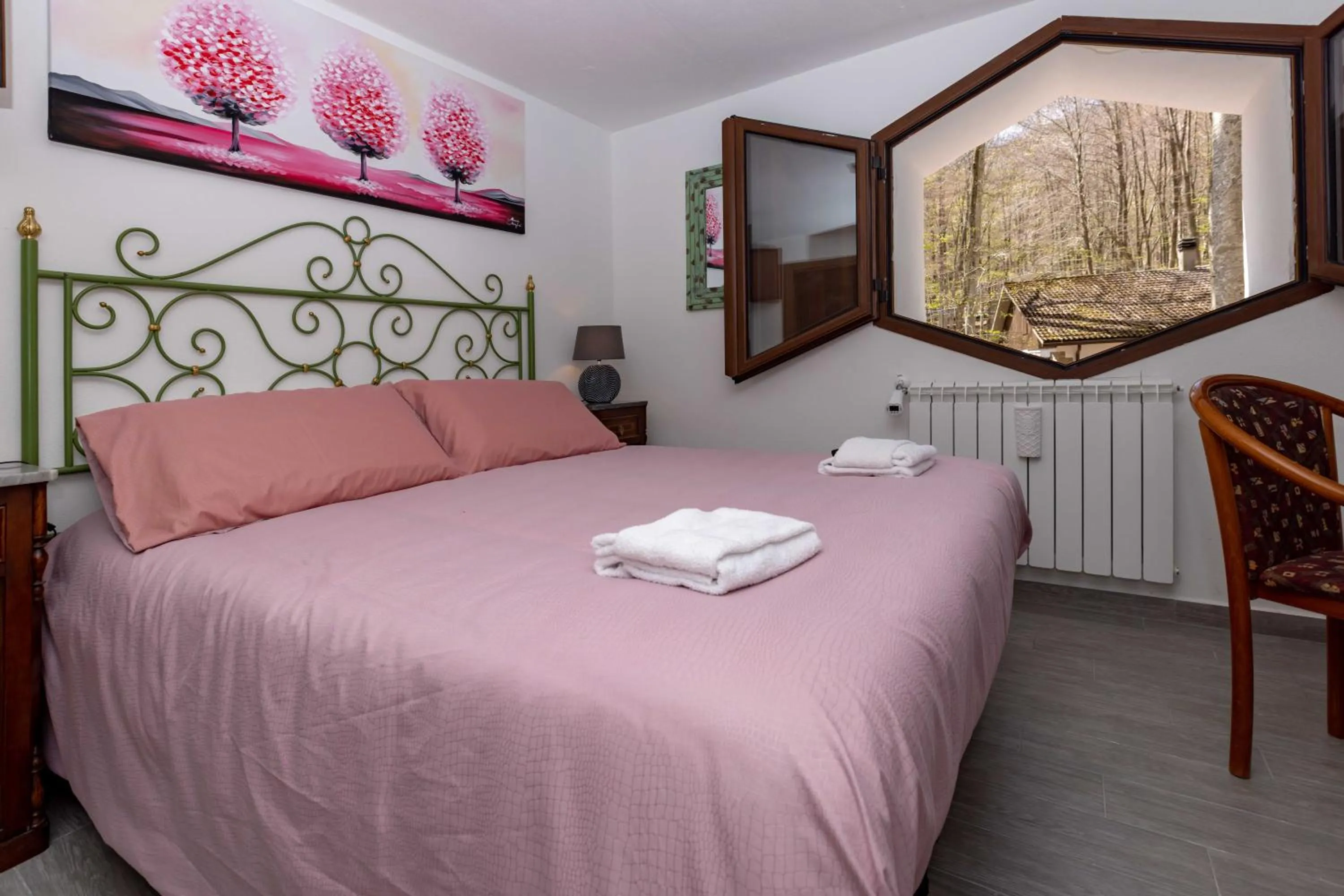 Bed in La Corteccia del Faggio