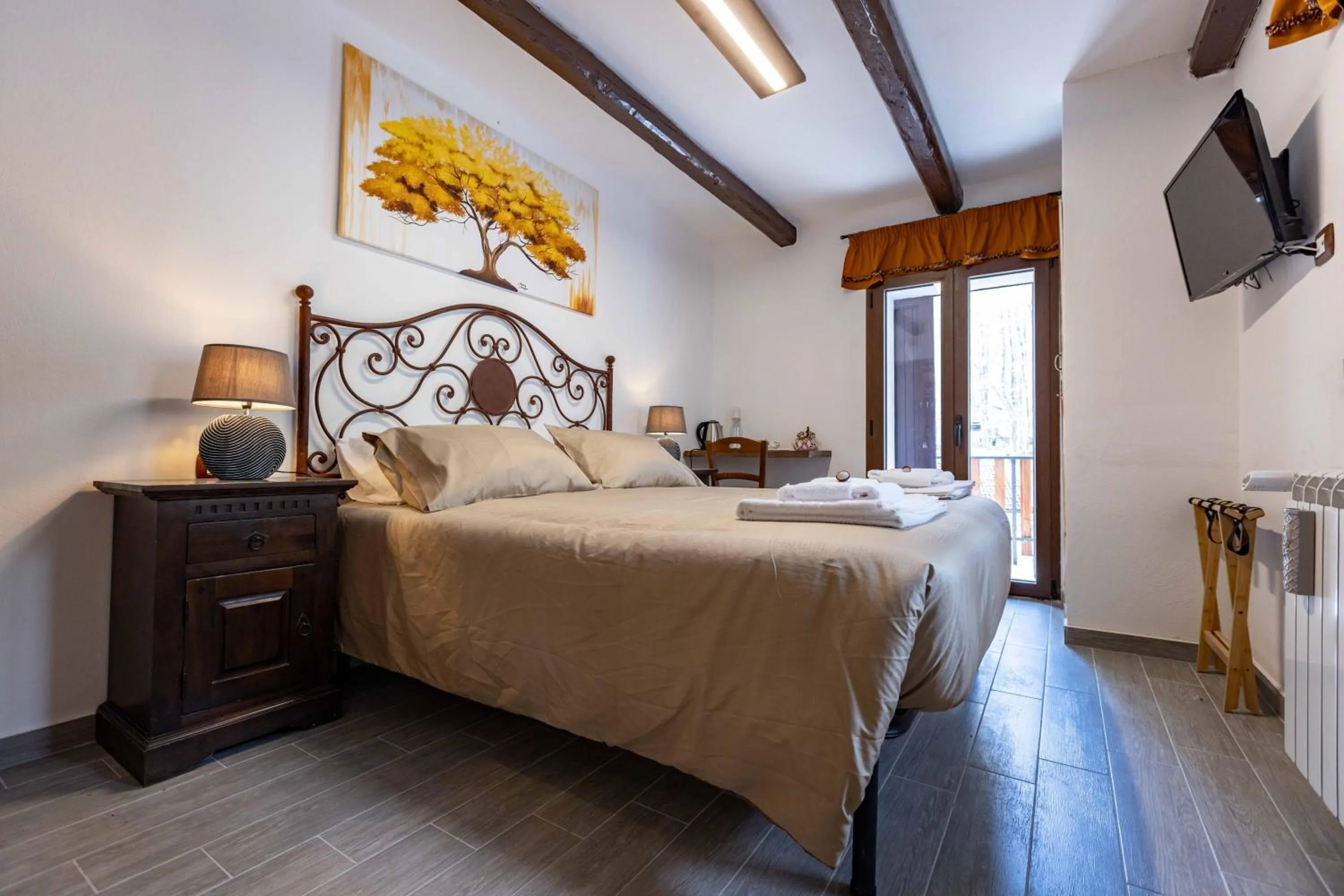 Bed in La Corteccia del Faggio