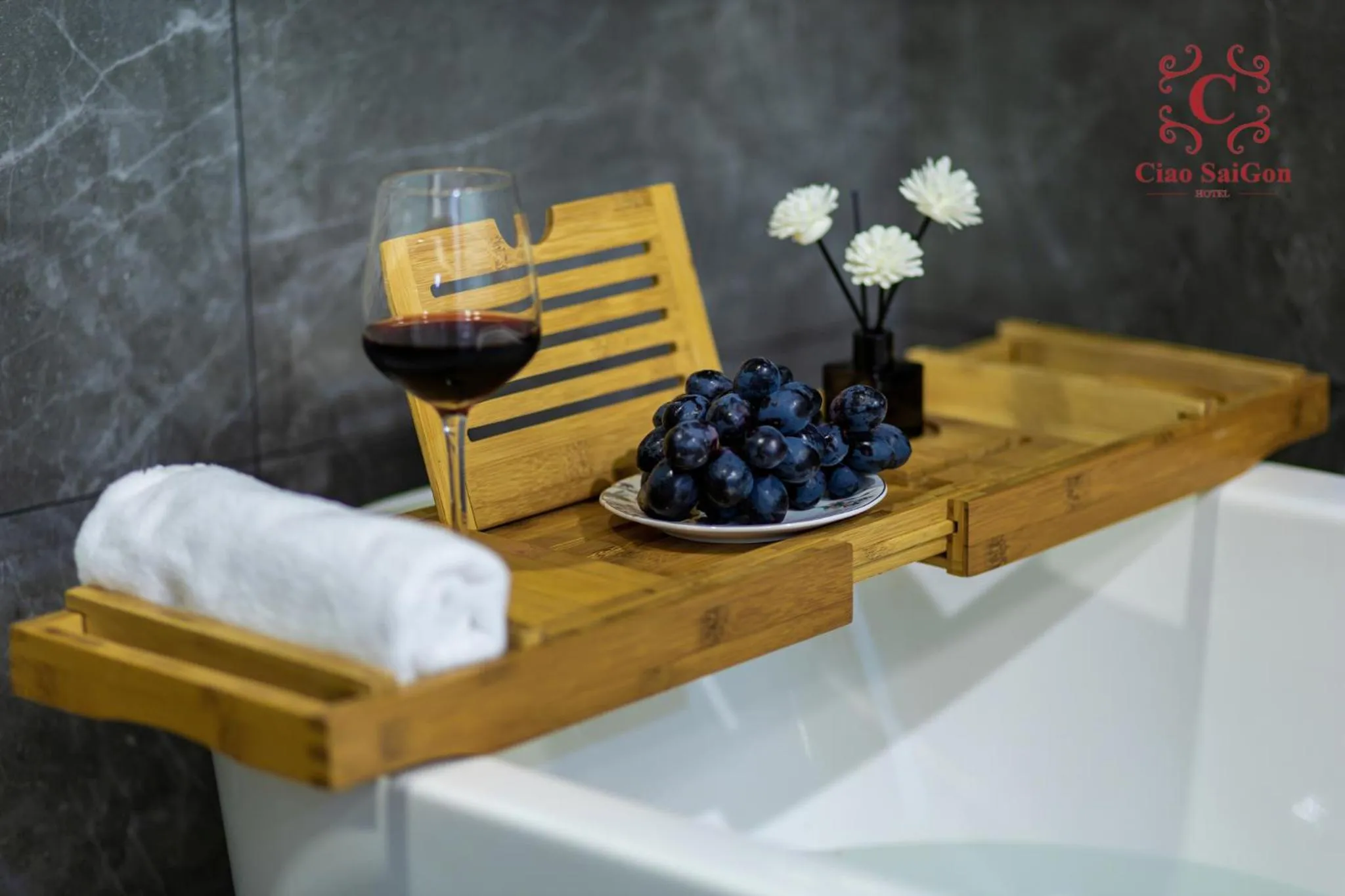 towels in Ciao Saigon 2 Hotel