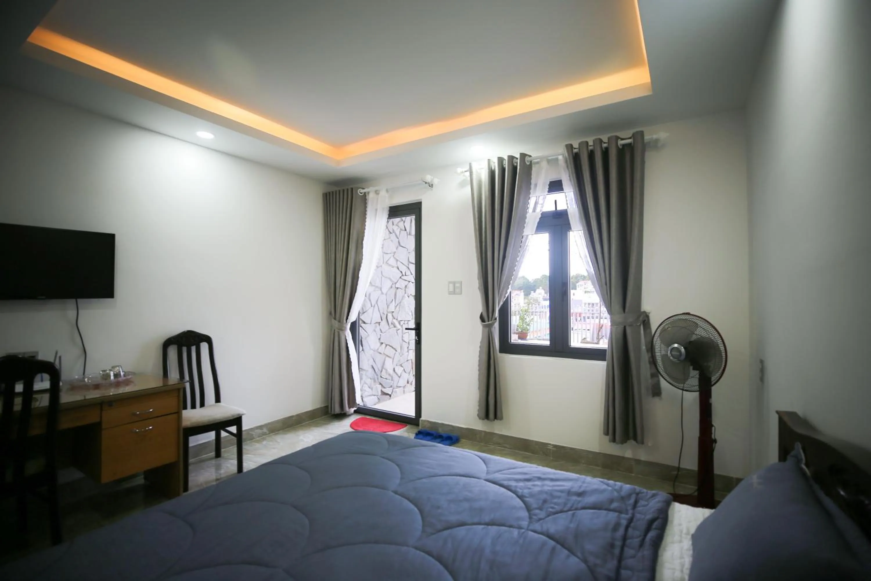View (from property/room), Bed in Ngọc Đông Phương Villa Home