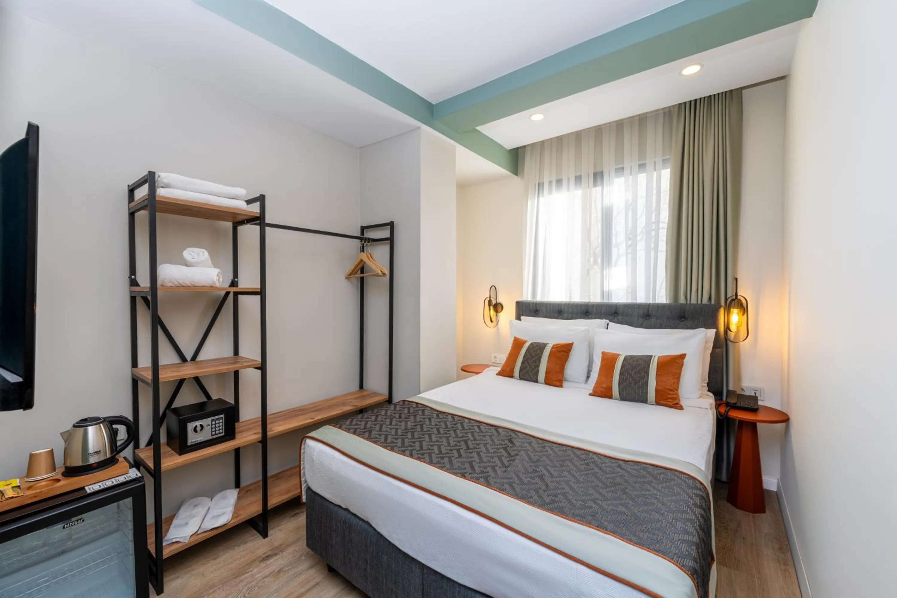 Bedroom, Bed in Echinus Lara Hotel