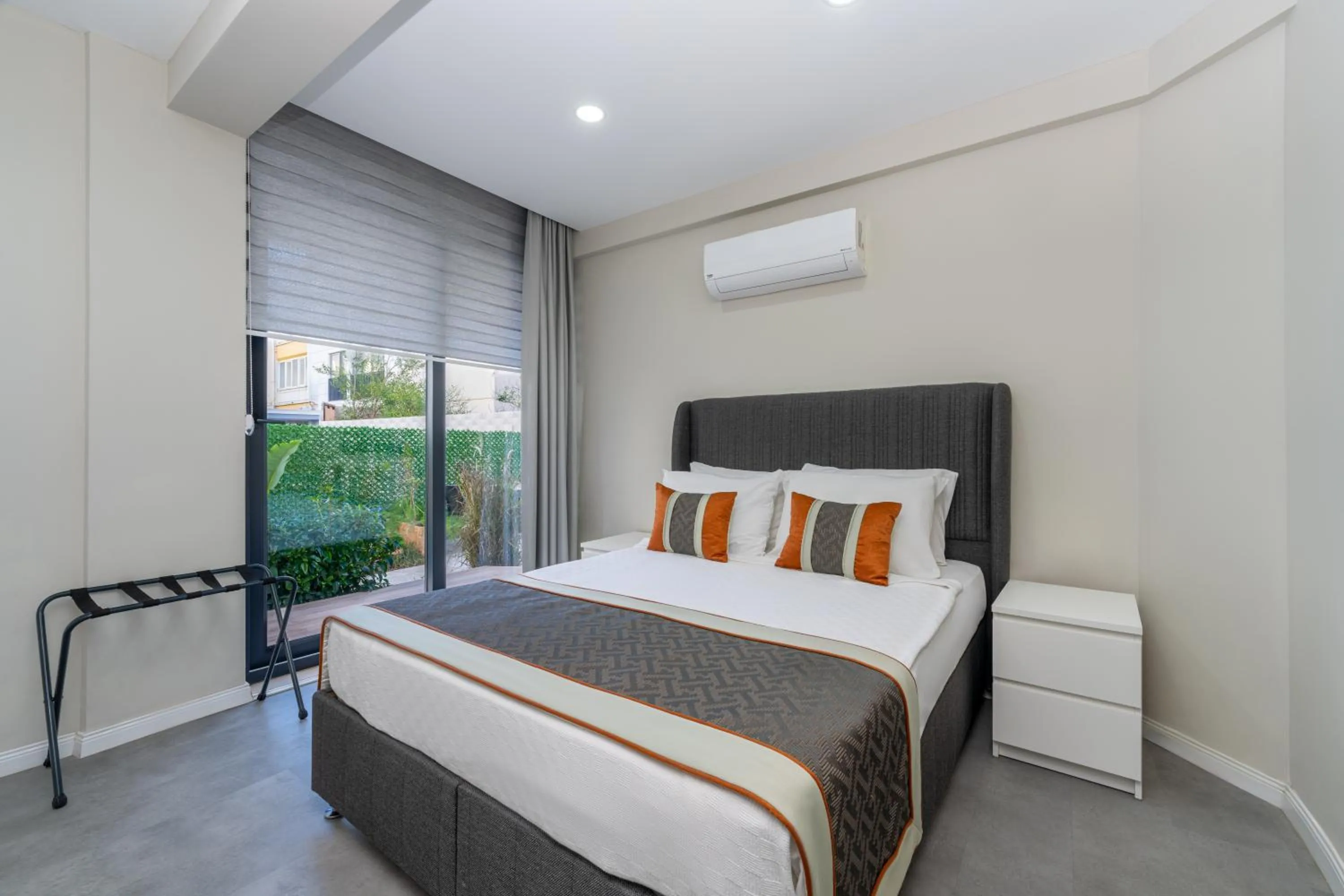 Bed in Echinus Lara Hotel