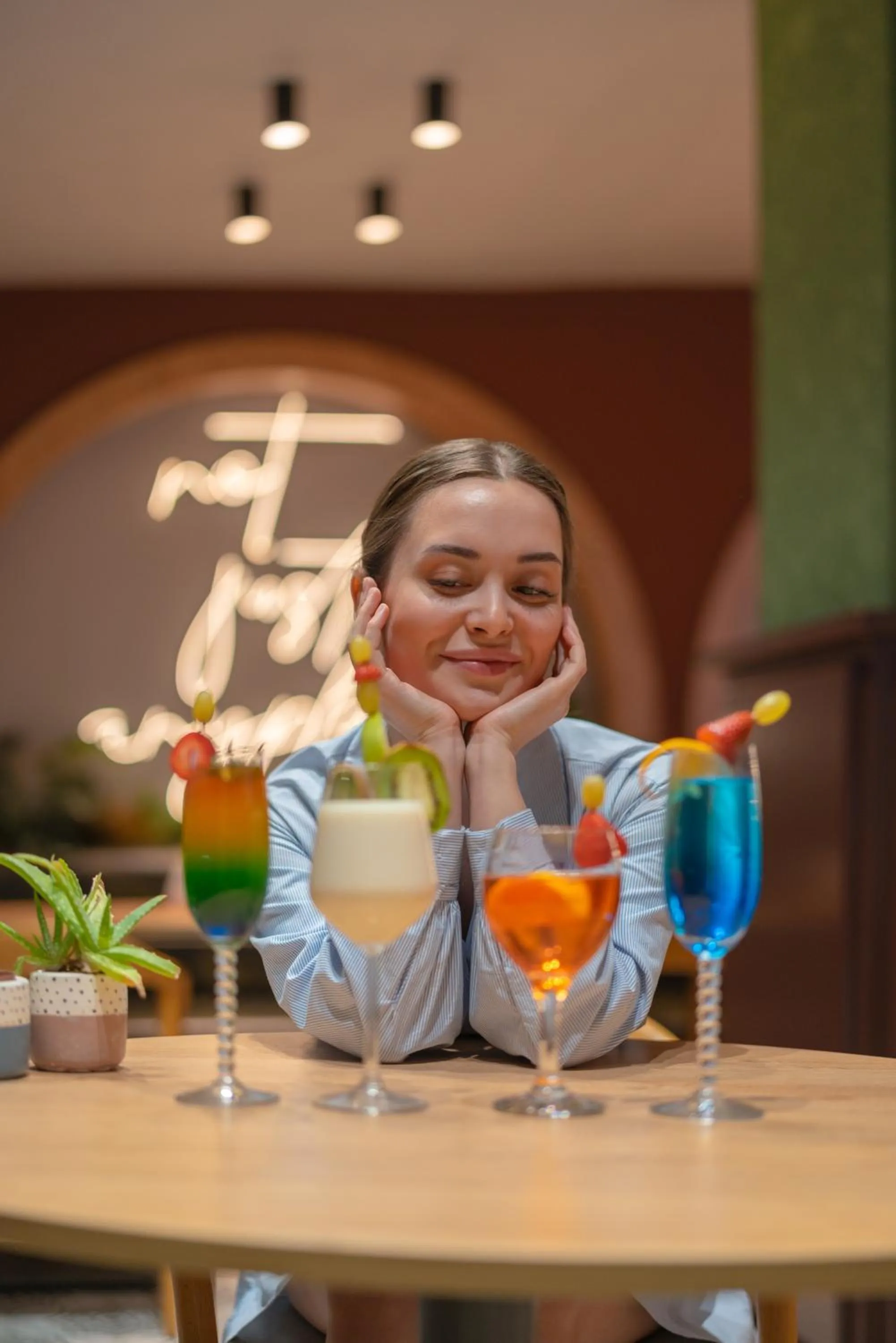 Alcoholic drinks in Echinus Lara Hotel