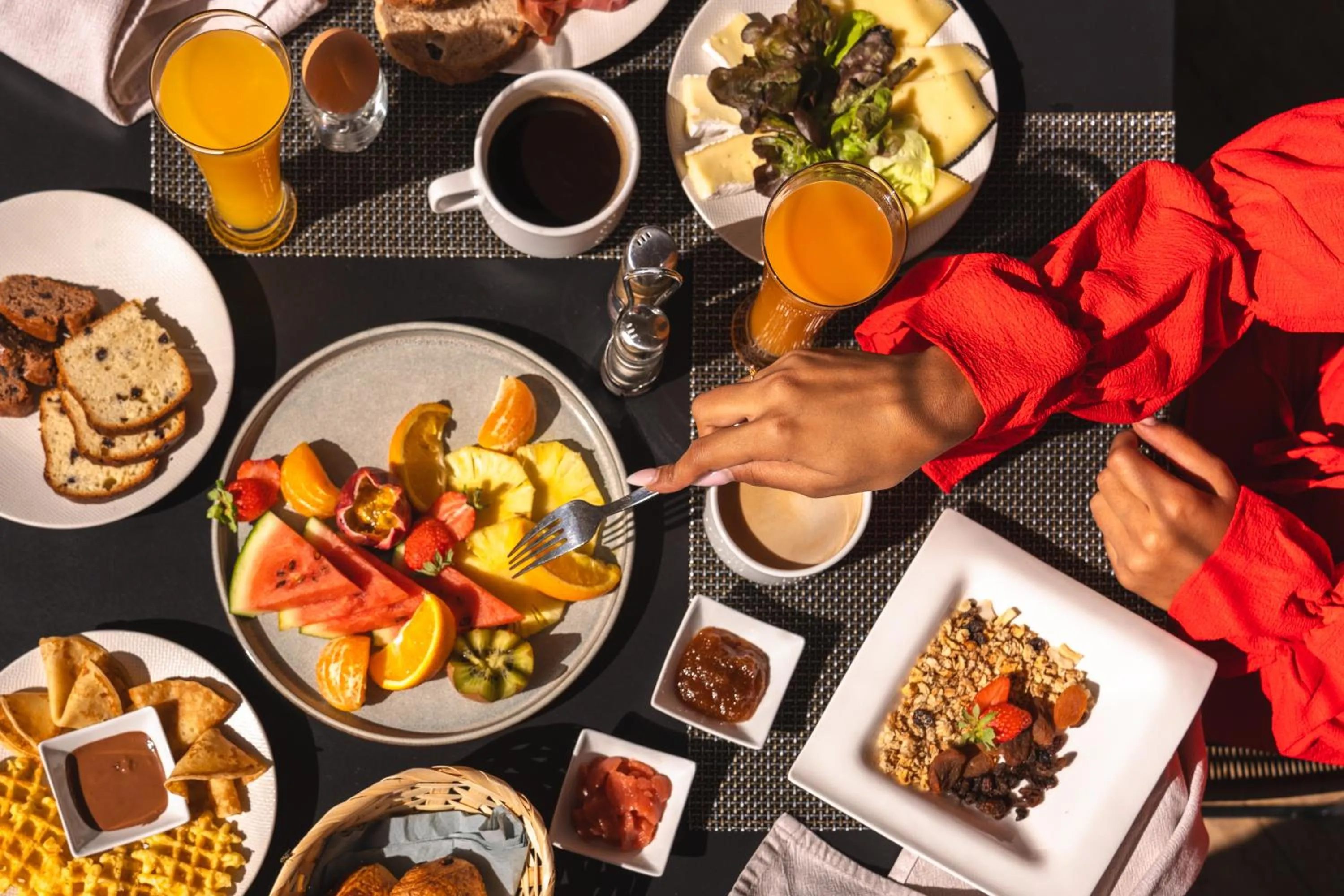 Breakfast in Hôtel Exsel Créolia