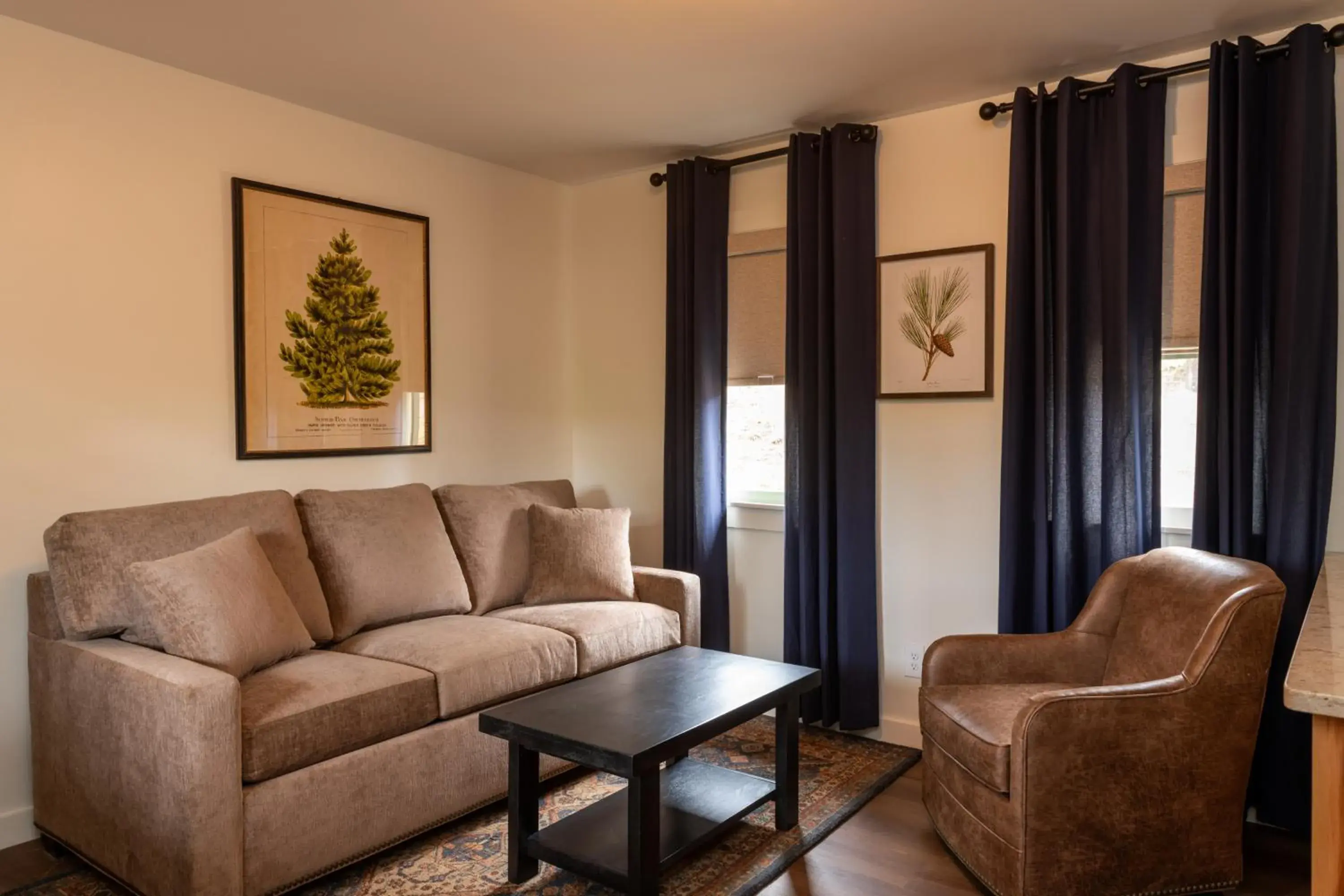 Living room in Lodge at Schroon Lake Living room in Lodge at Schroon Lake