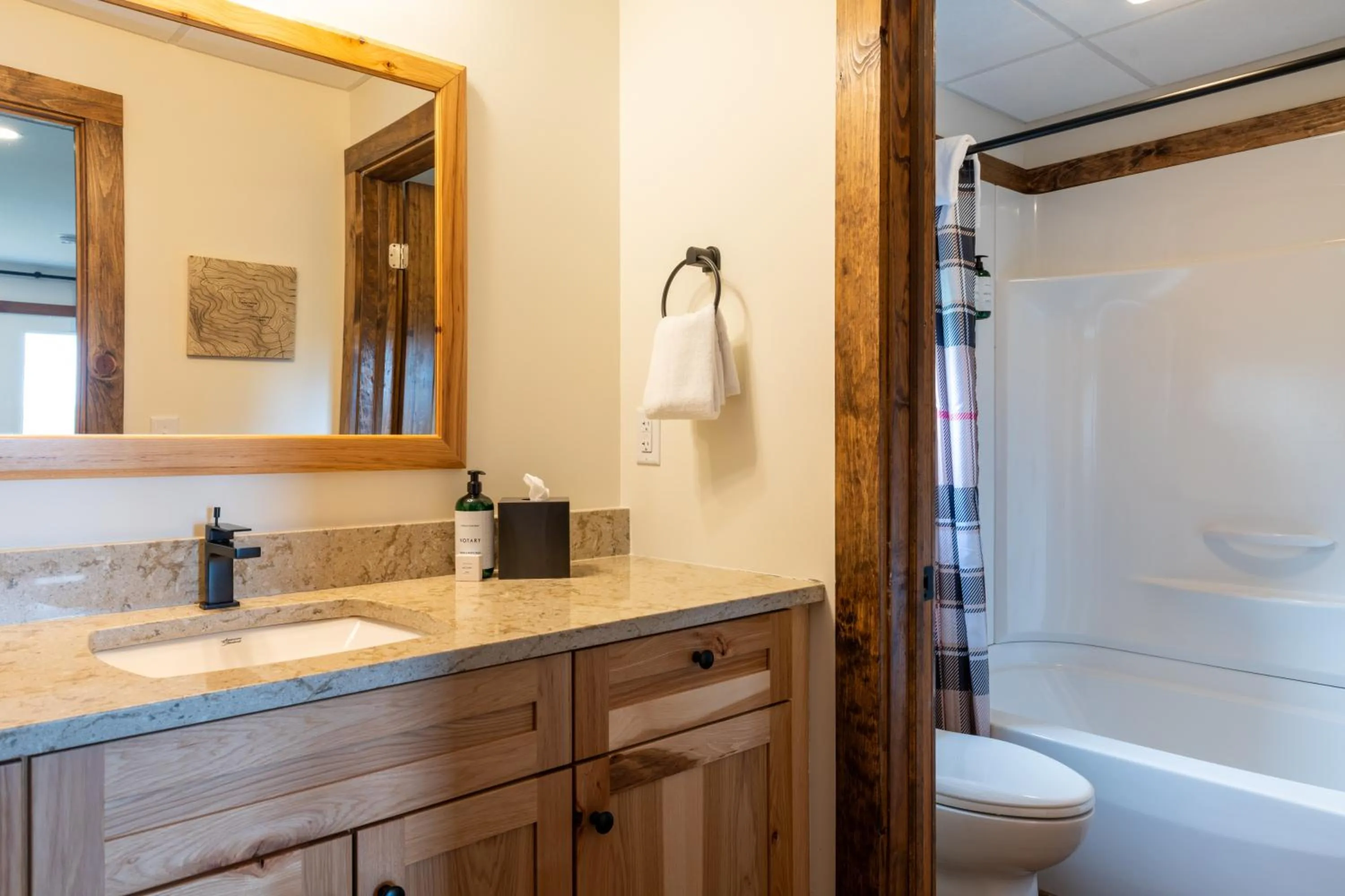 Bathroom in Lodge at Schroon Lake
