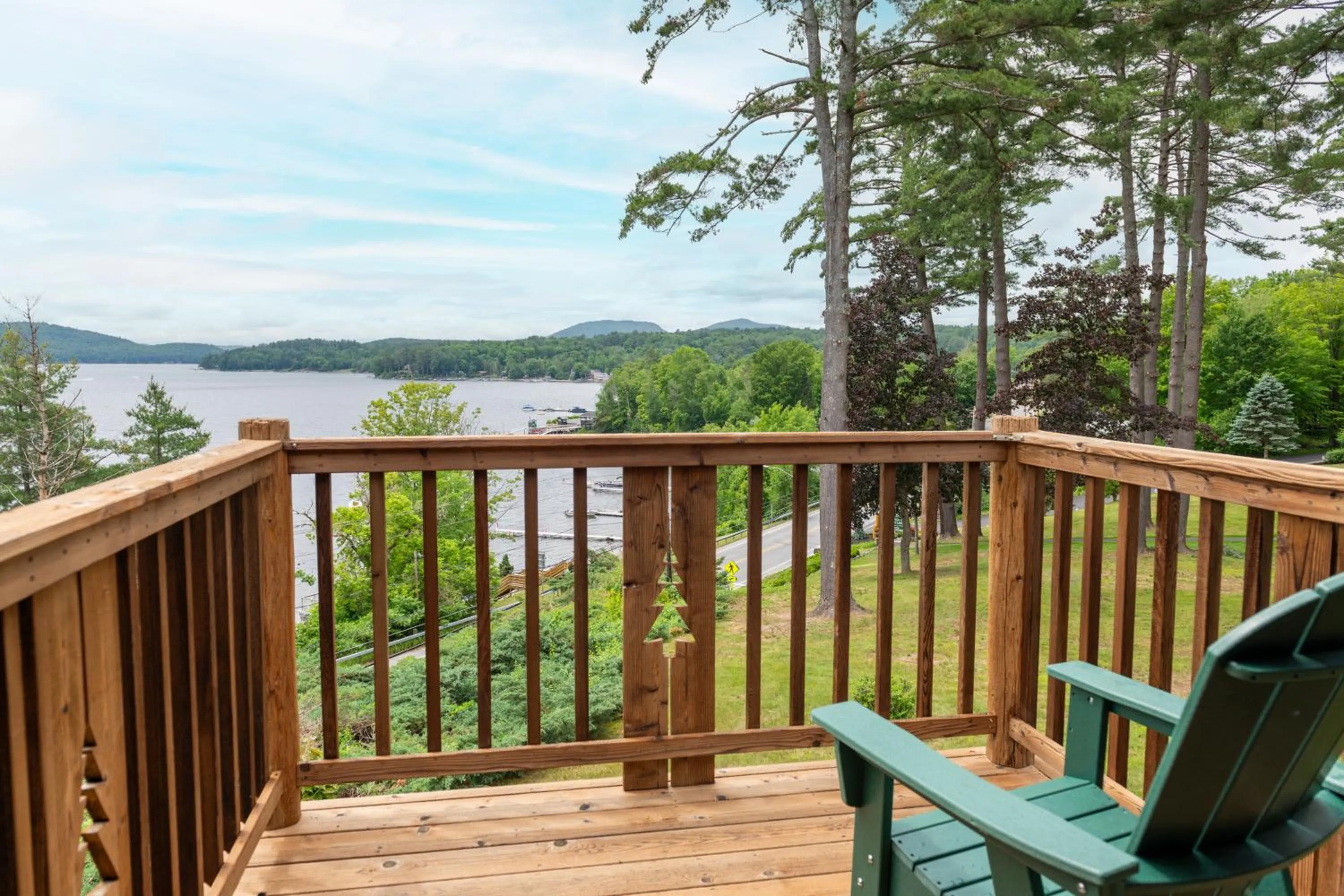 Natural landscape in Lodge at Schroon Lake