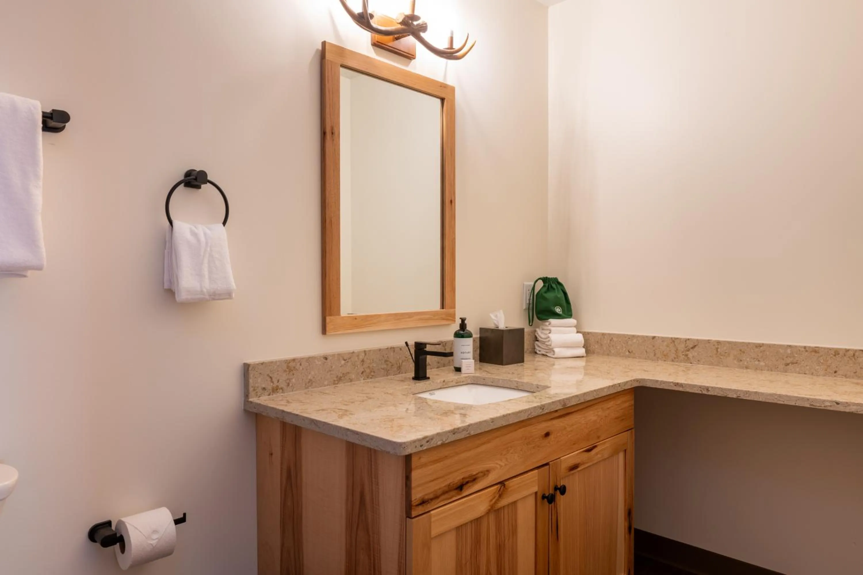 Bathroom in Lodge at Schroon Lake