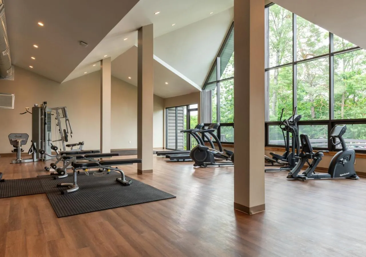 Fitness centre/facilities in Lodge at Schroon Lake