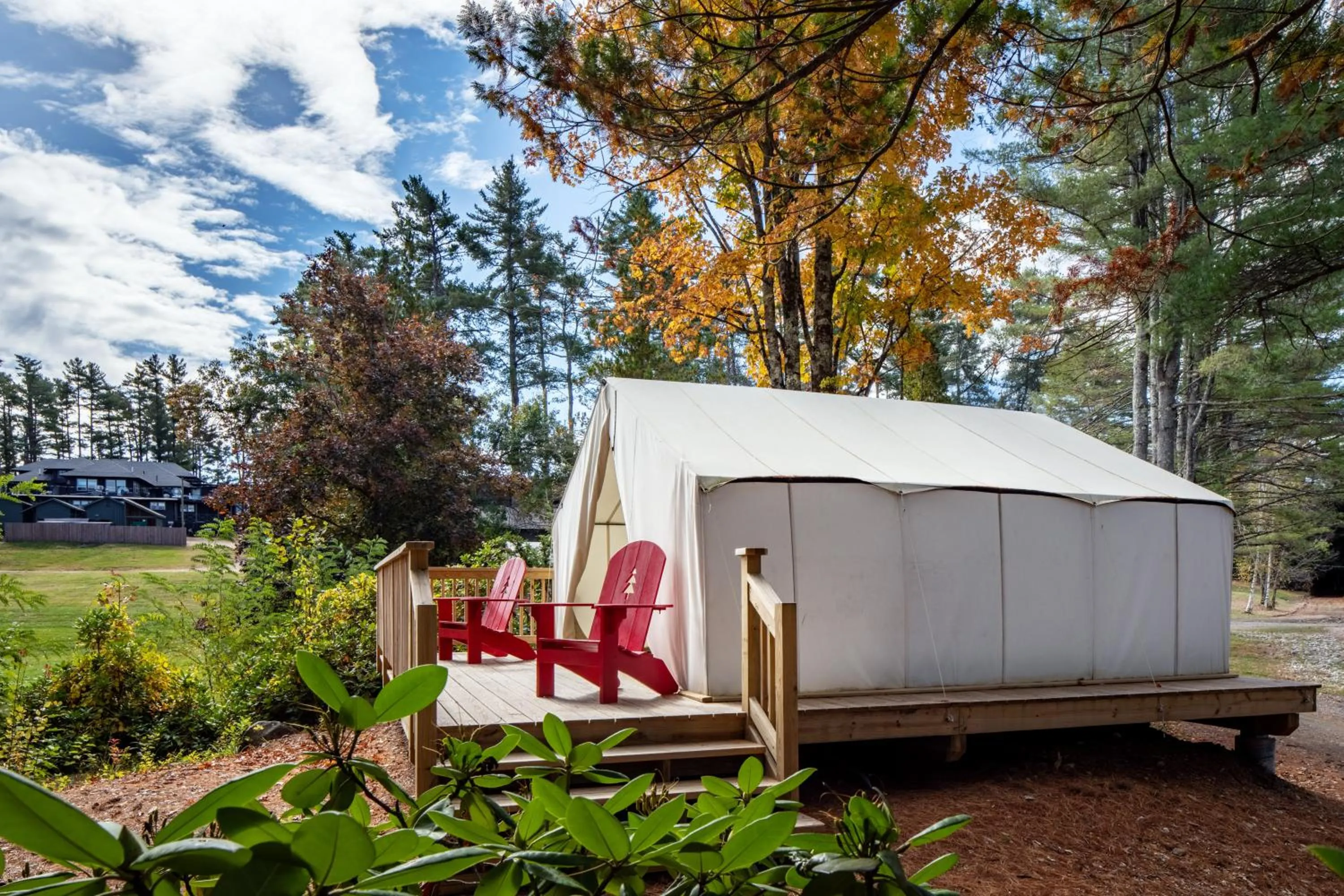 Natural landscape in Lodge at Schroon Lake