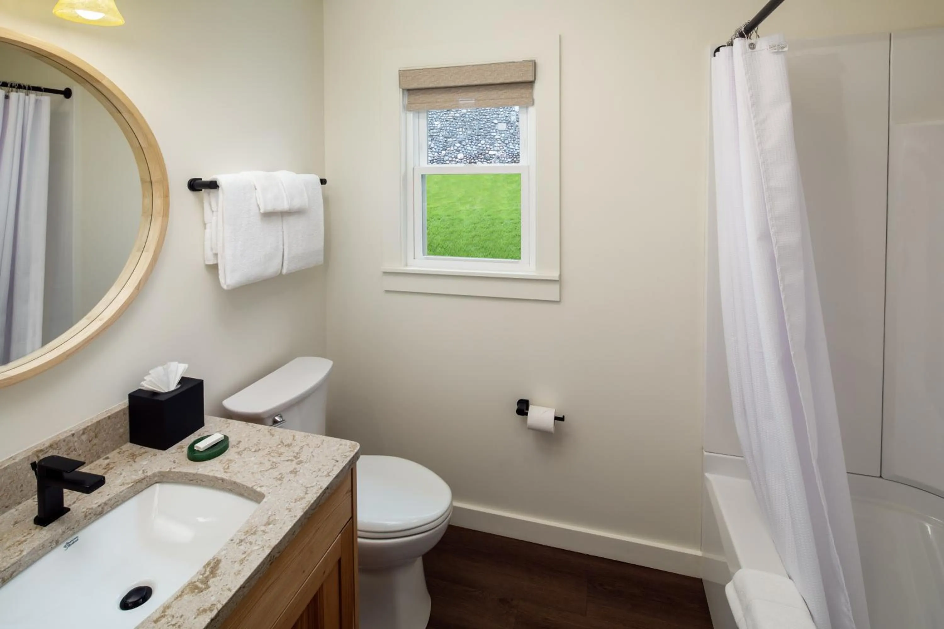 Bathroom in Lodge at Schroon Lake