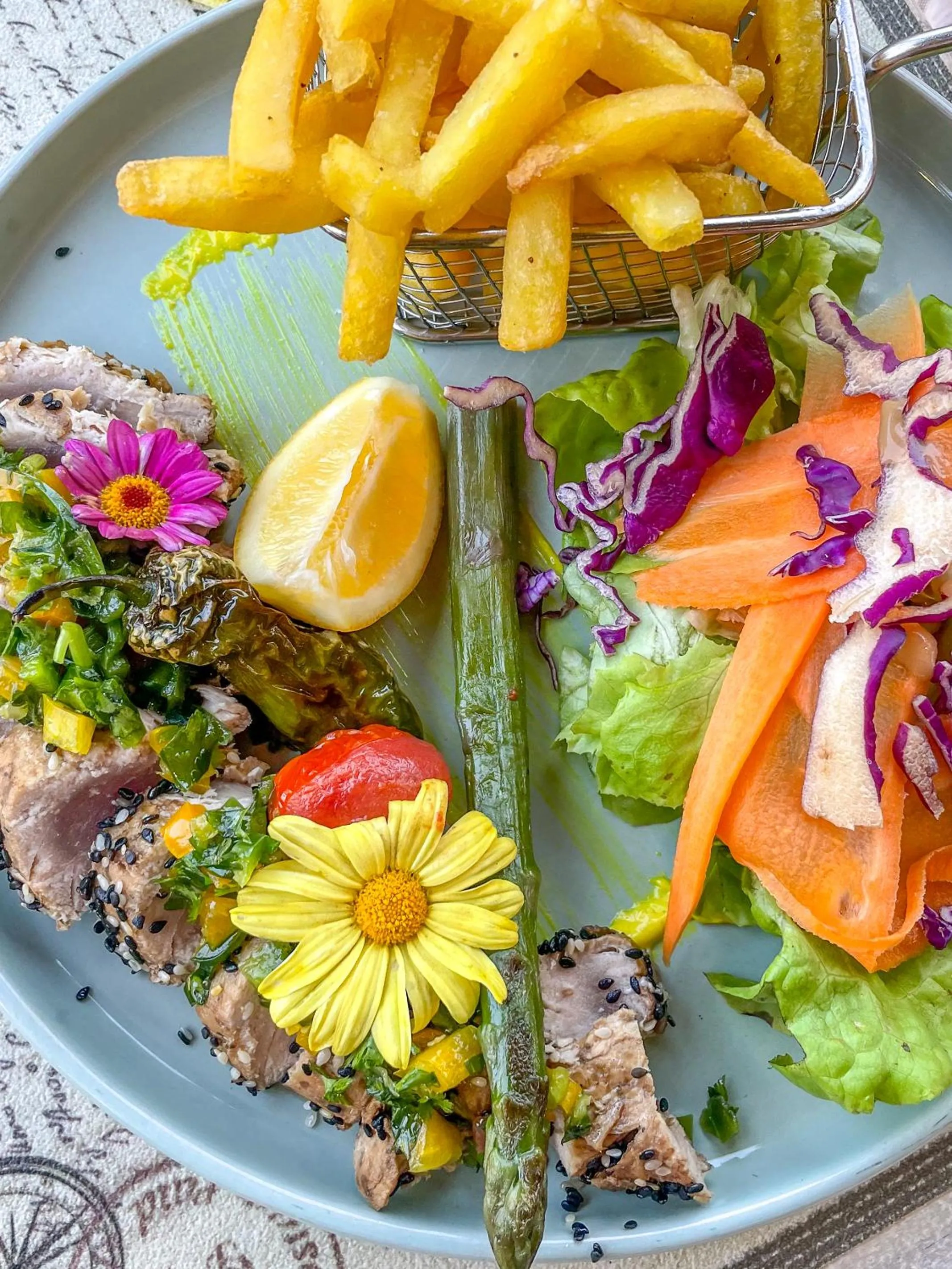 Food in Relais de l’Hermitage Saint-Gilles