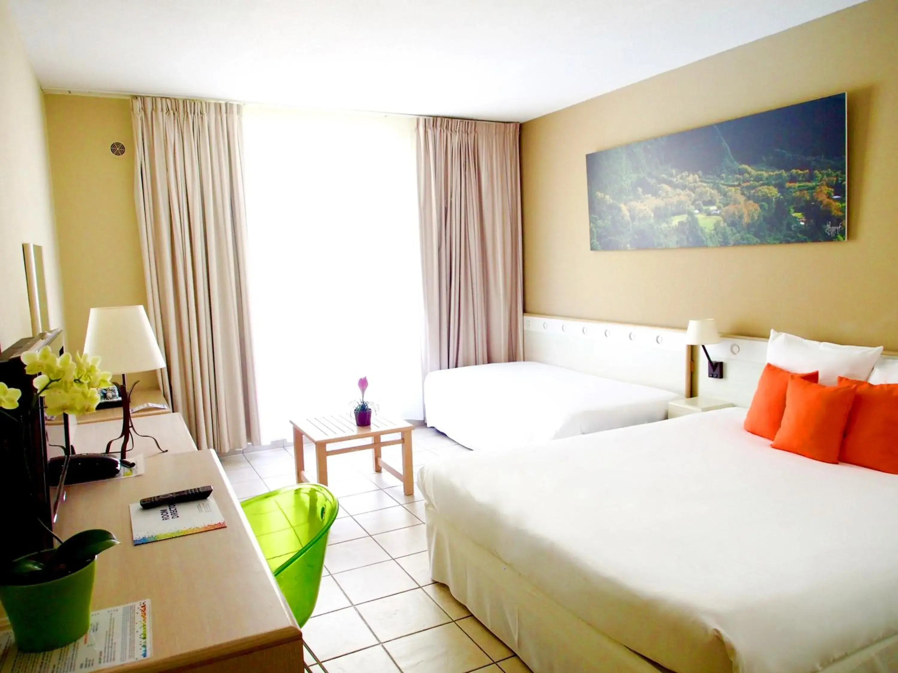 Bed in Relais de l’Hermitage Saint-Gilles Bed in Relais de l’Hermitage Saint-Gilles