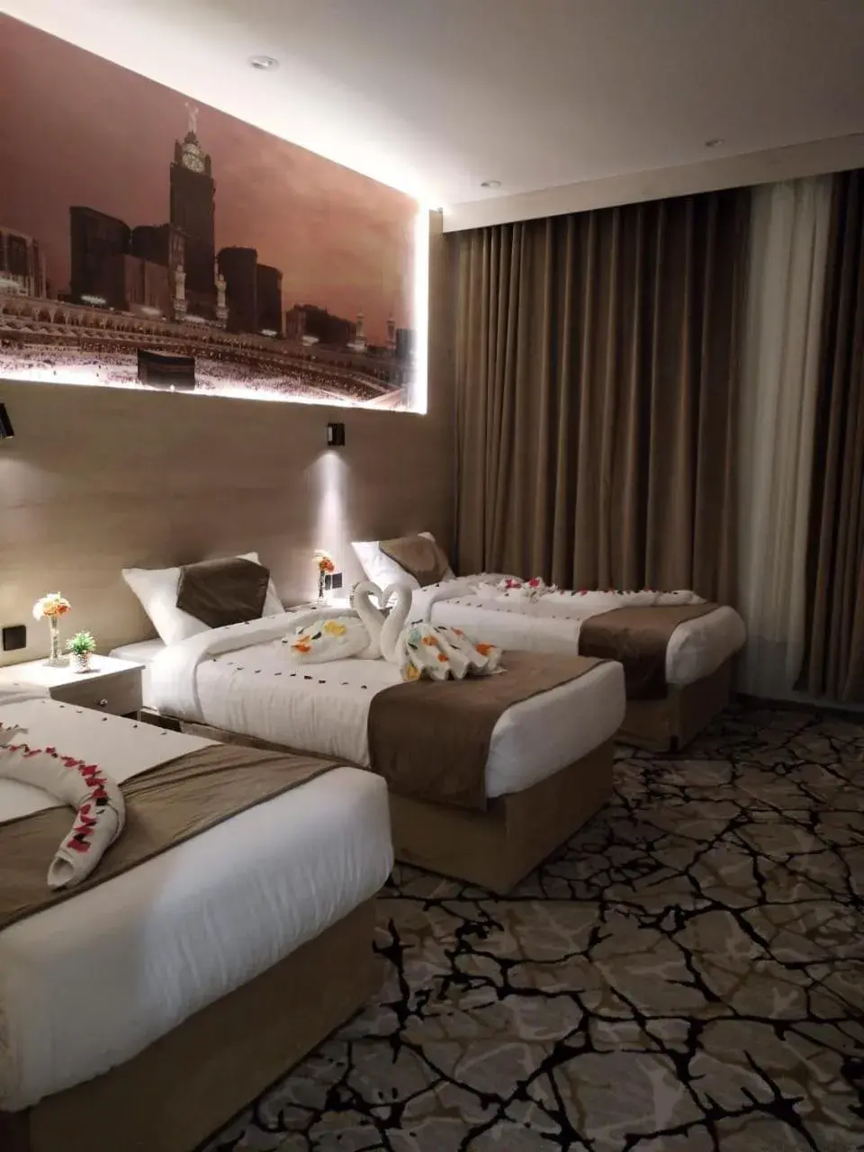 Bed in فندق اسكنت الحفاير - Askant Al Hafayer Hotel Bed in فندق اسكنت الحفاير - Askant Al Hafayer Hotel