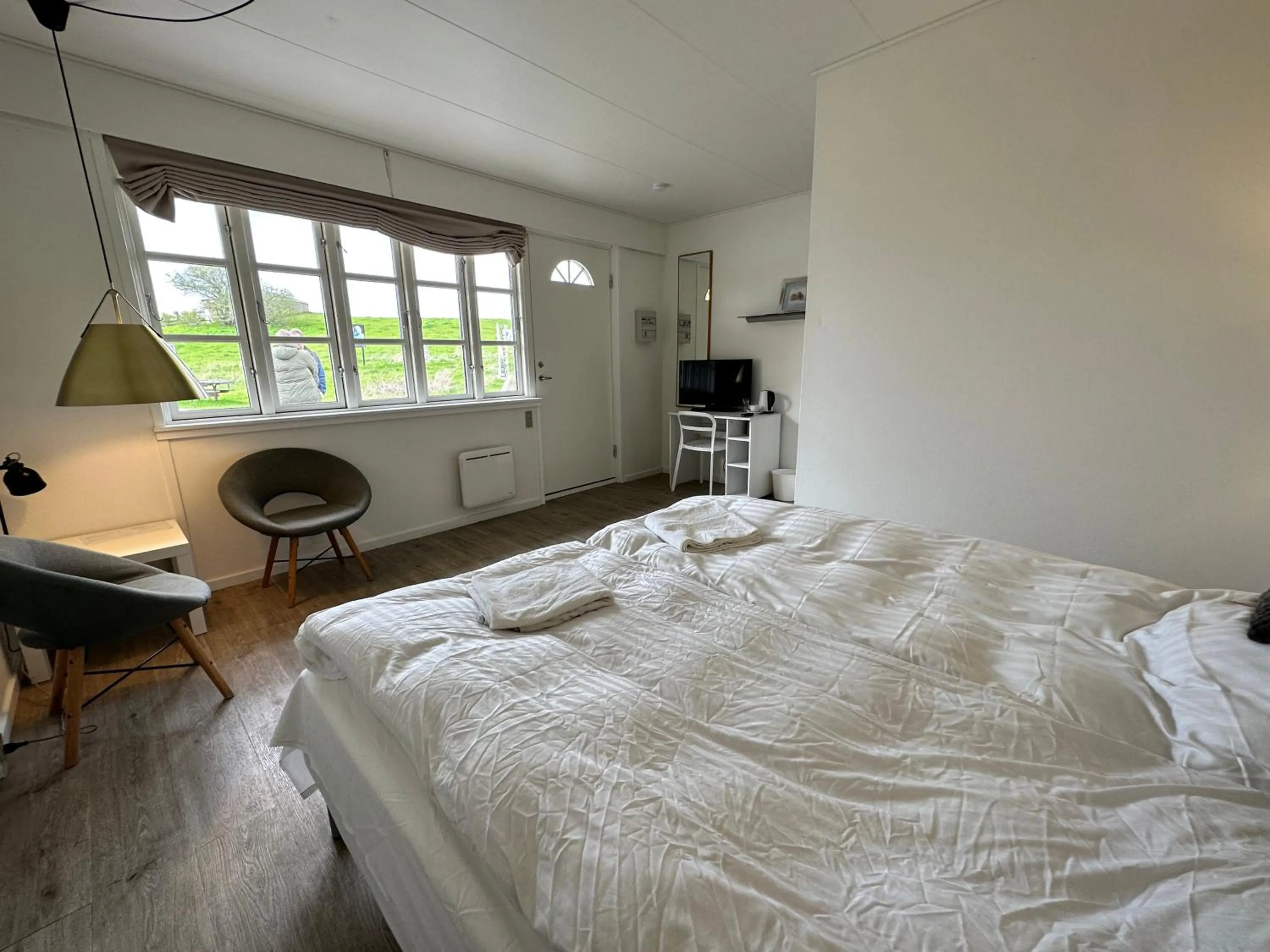 Bed in Orø Kro & Hotel