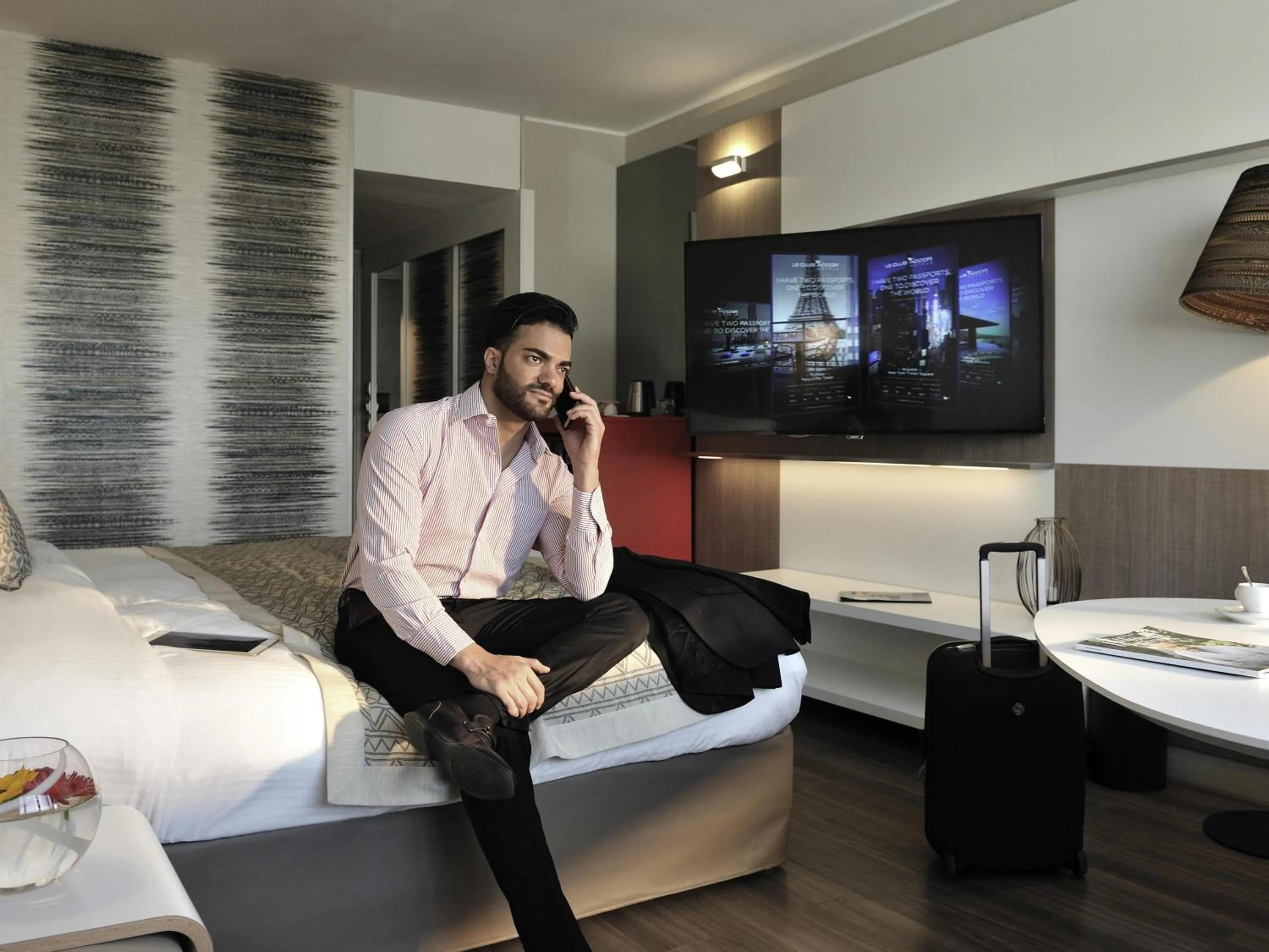 Bedroom, Bed in Pullman Dakar Teranga